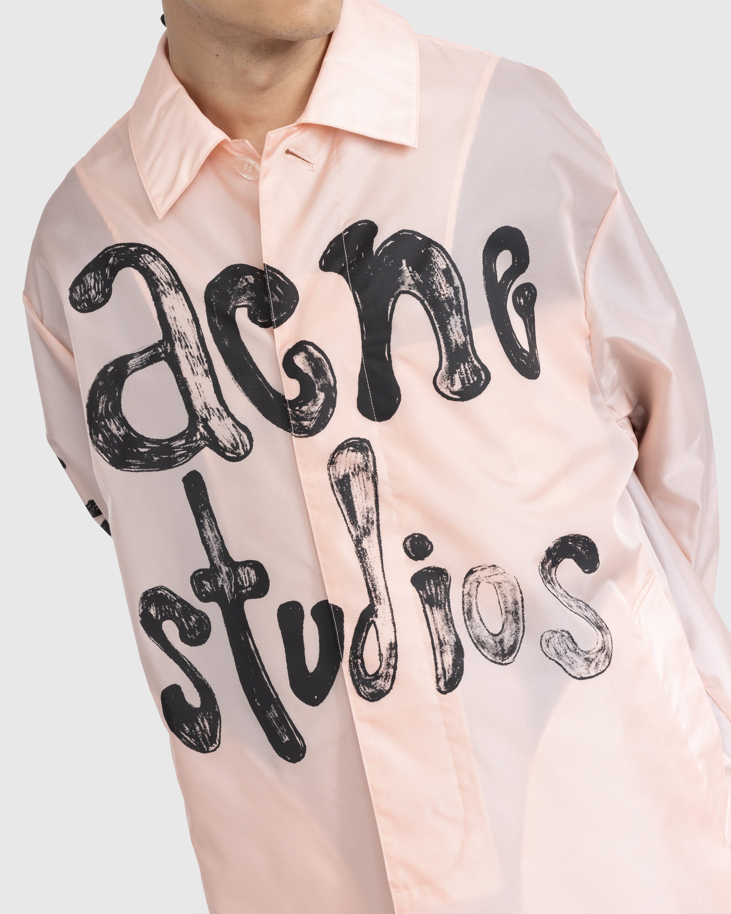 Acne Studios - Packable Trench Coat Pink - Clothing - Pink - Image 4