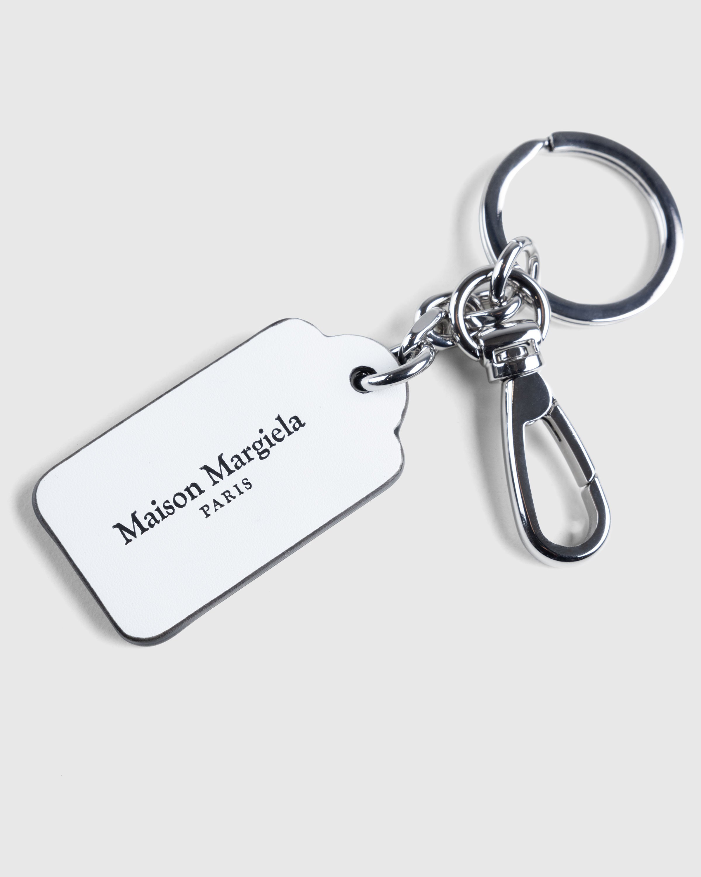 Maison Margiela - KEY RING  Black/White - Accessories - Black - Image 4