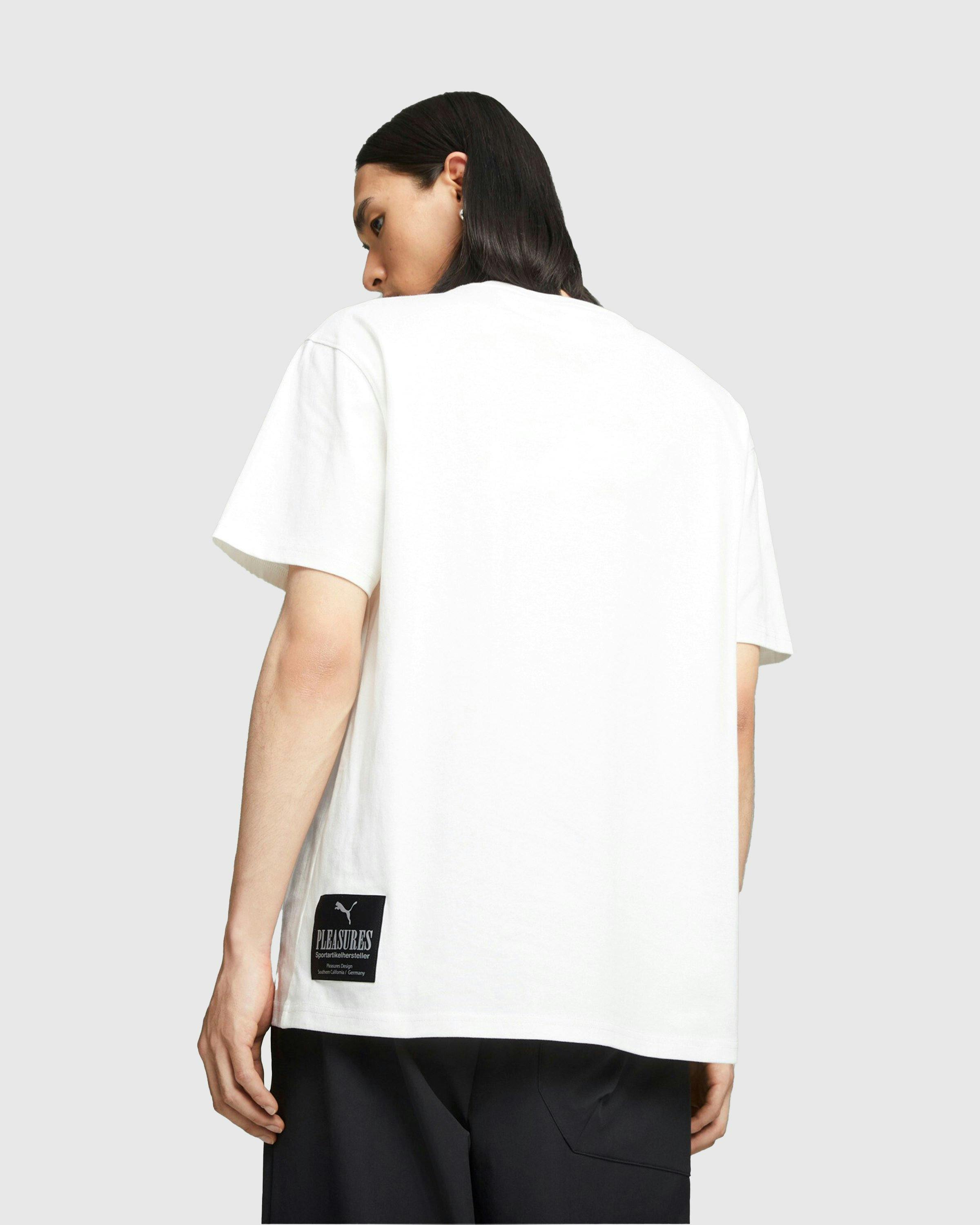 Puma x Pleasures - Graphic Tee - Clothing - White - Image 4