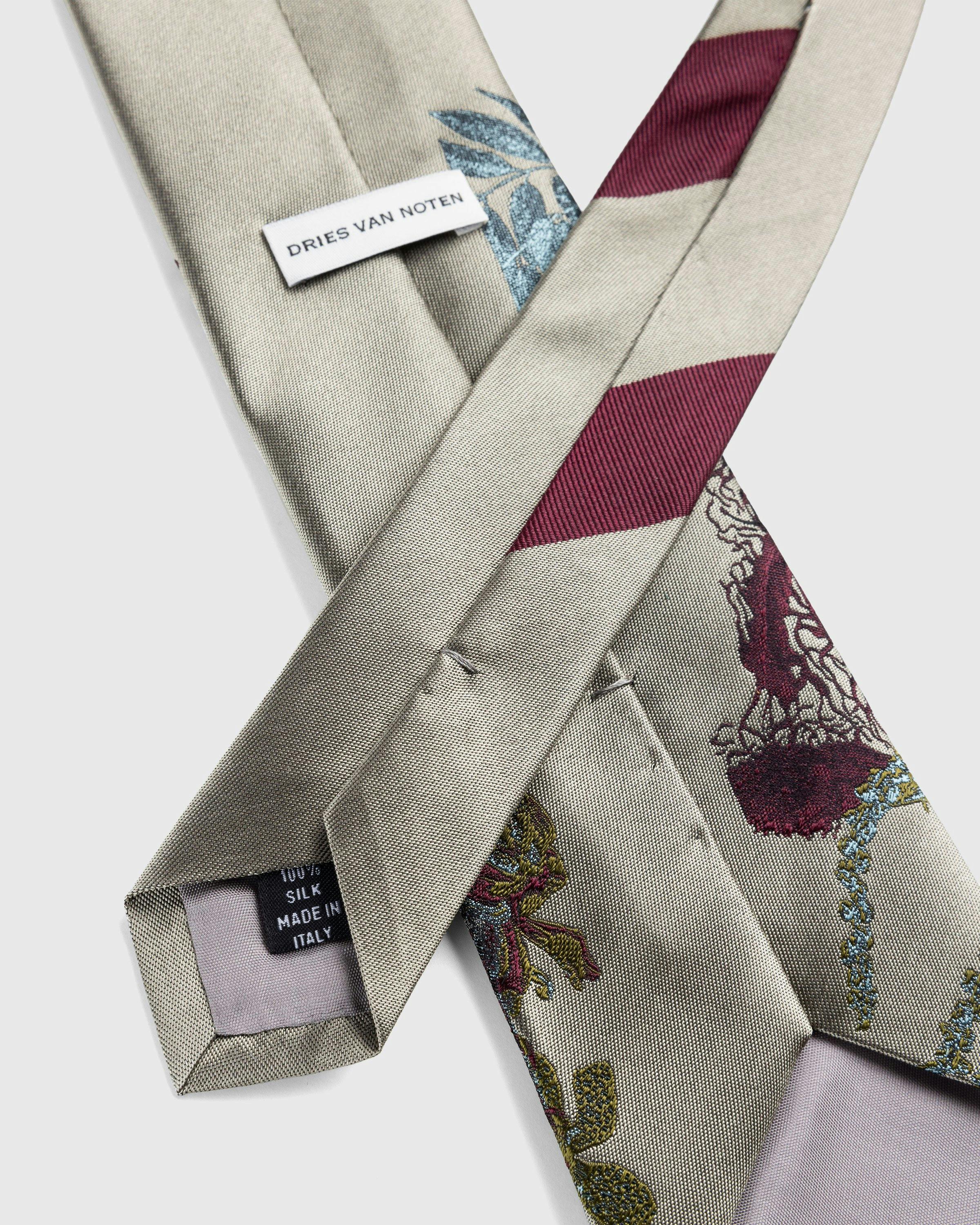 Dries van Noten - Tie 102 Gray - Accessories - Grey - Image 2