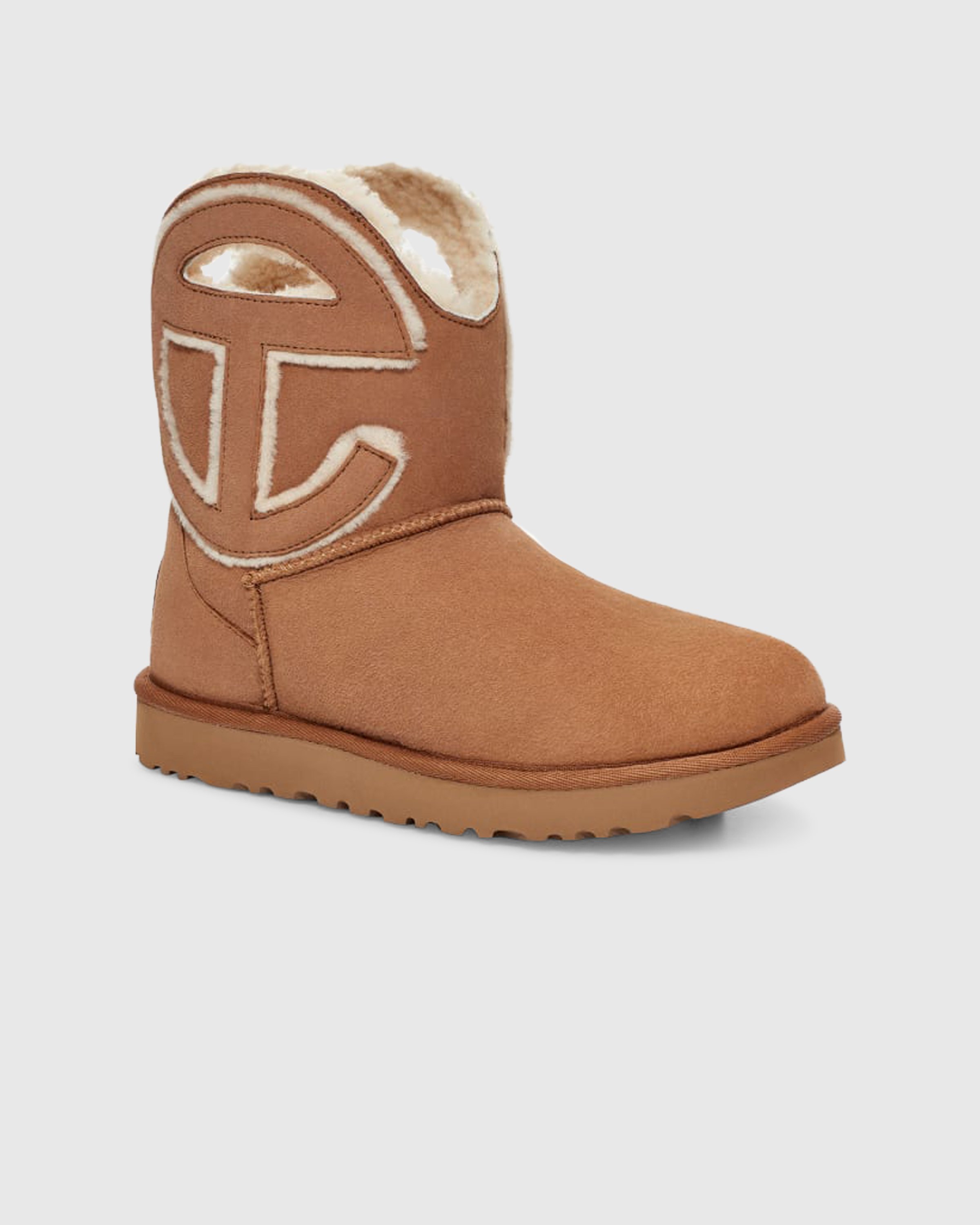 Ugg x Telfar - Logo Mini Boot Chestnut - Footwear - Brown - Image 3