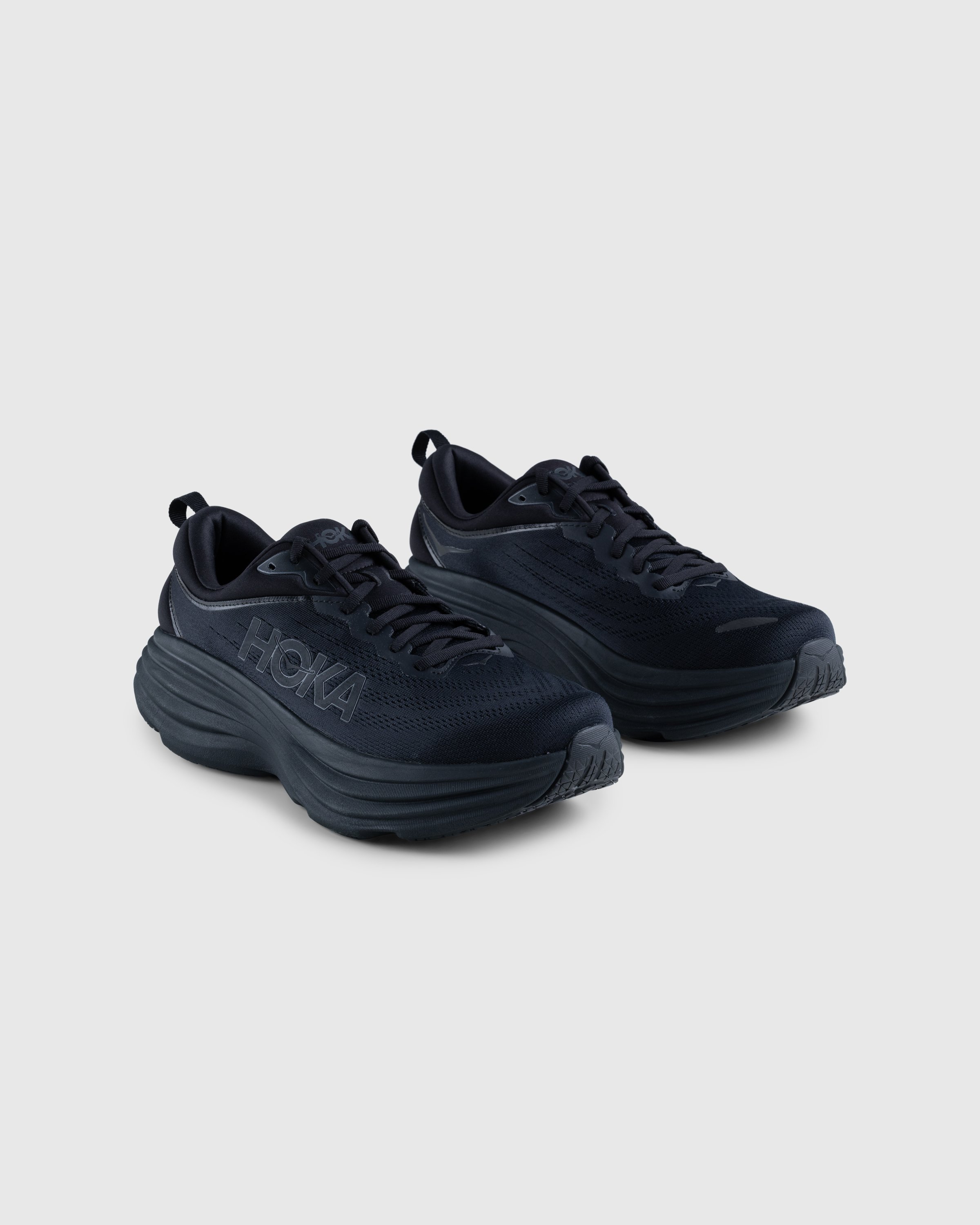 HOKA - Bondi 8 Black/Black - Footwear - Black - Image 3