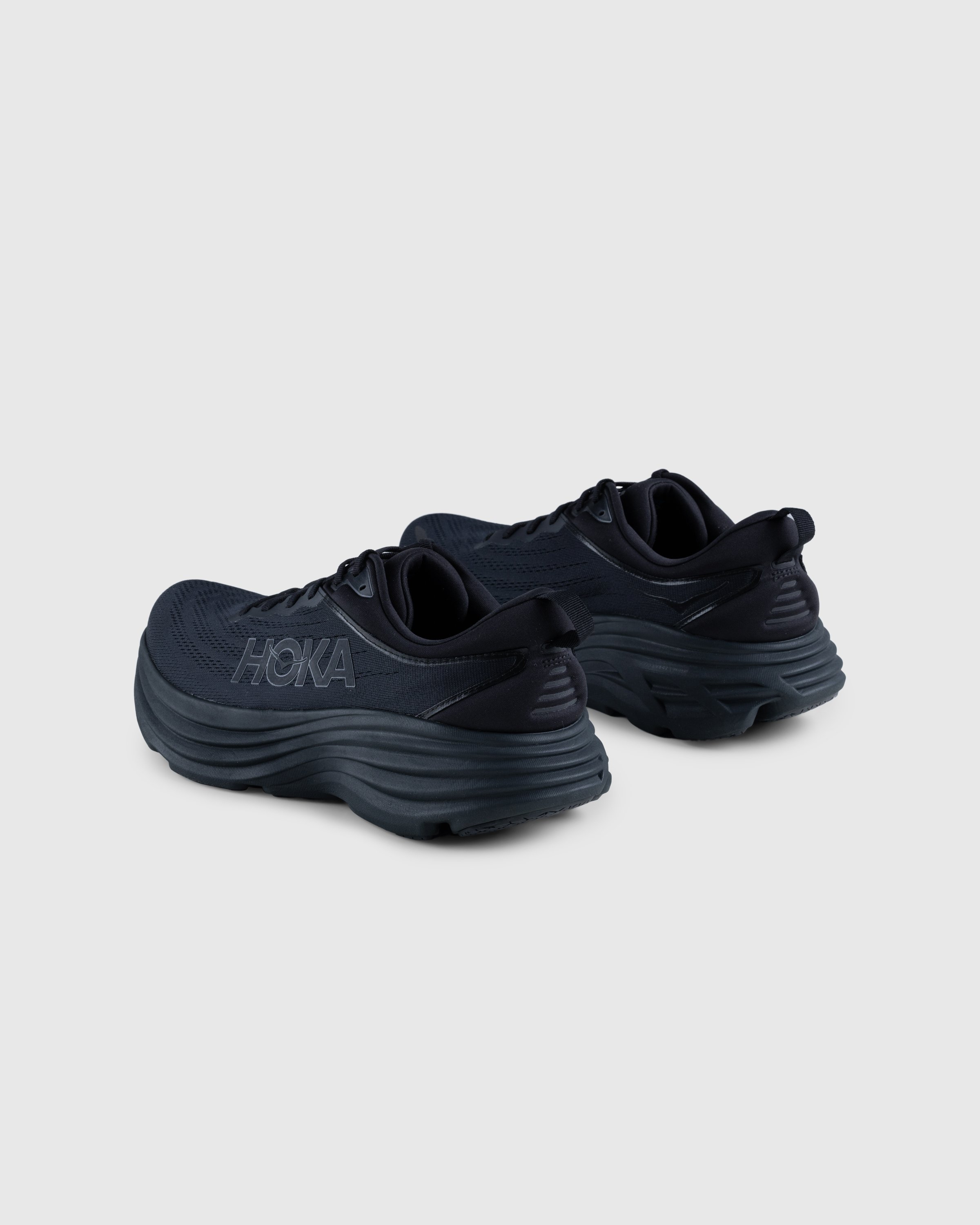 HOKA - Bondi 8 Black/Black - Footwear - Black - Image 4