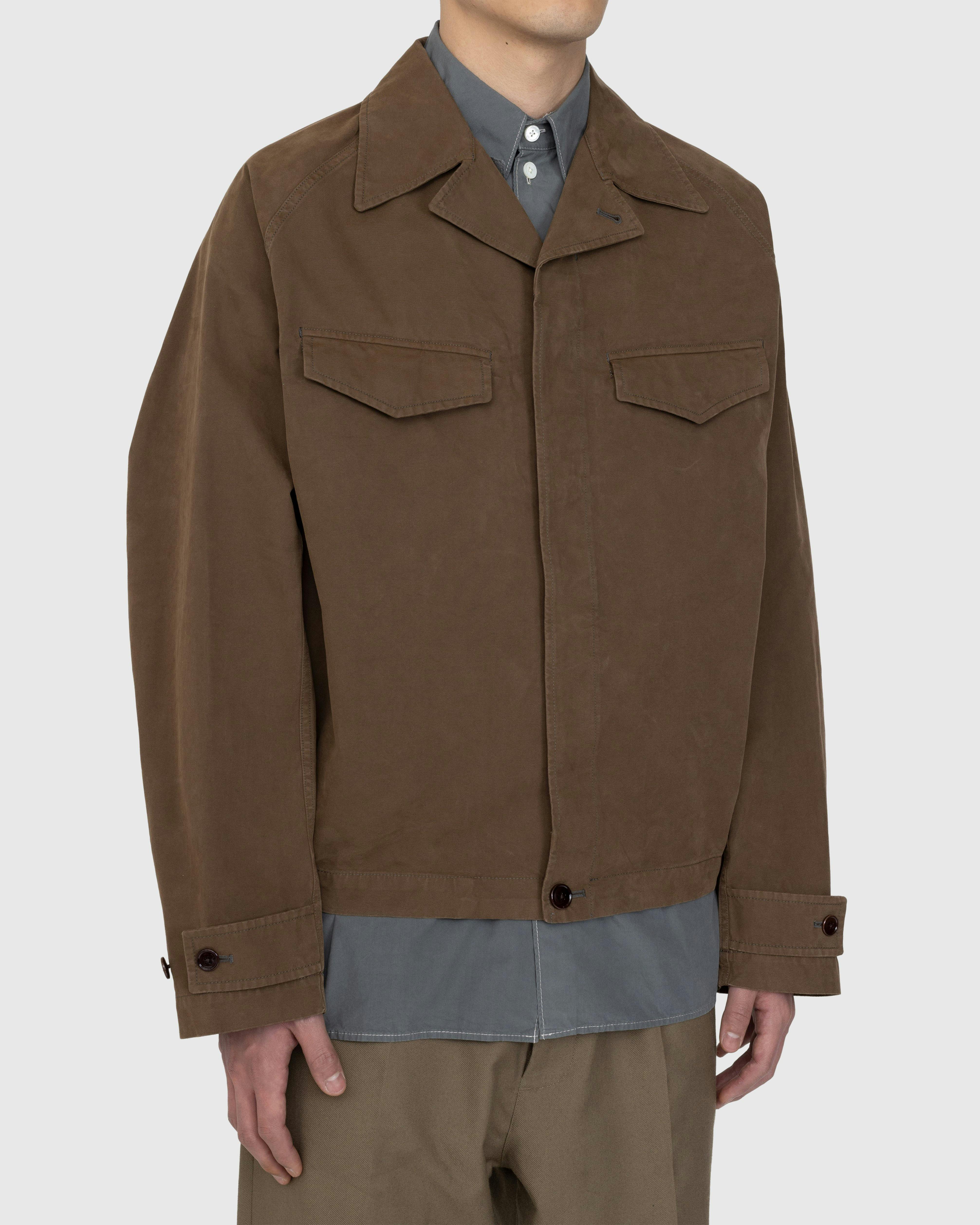 Lemaire – Field Overshirt Brown | Highsnobiety Shop