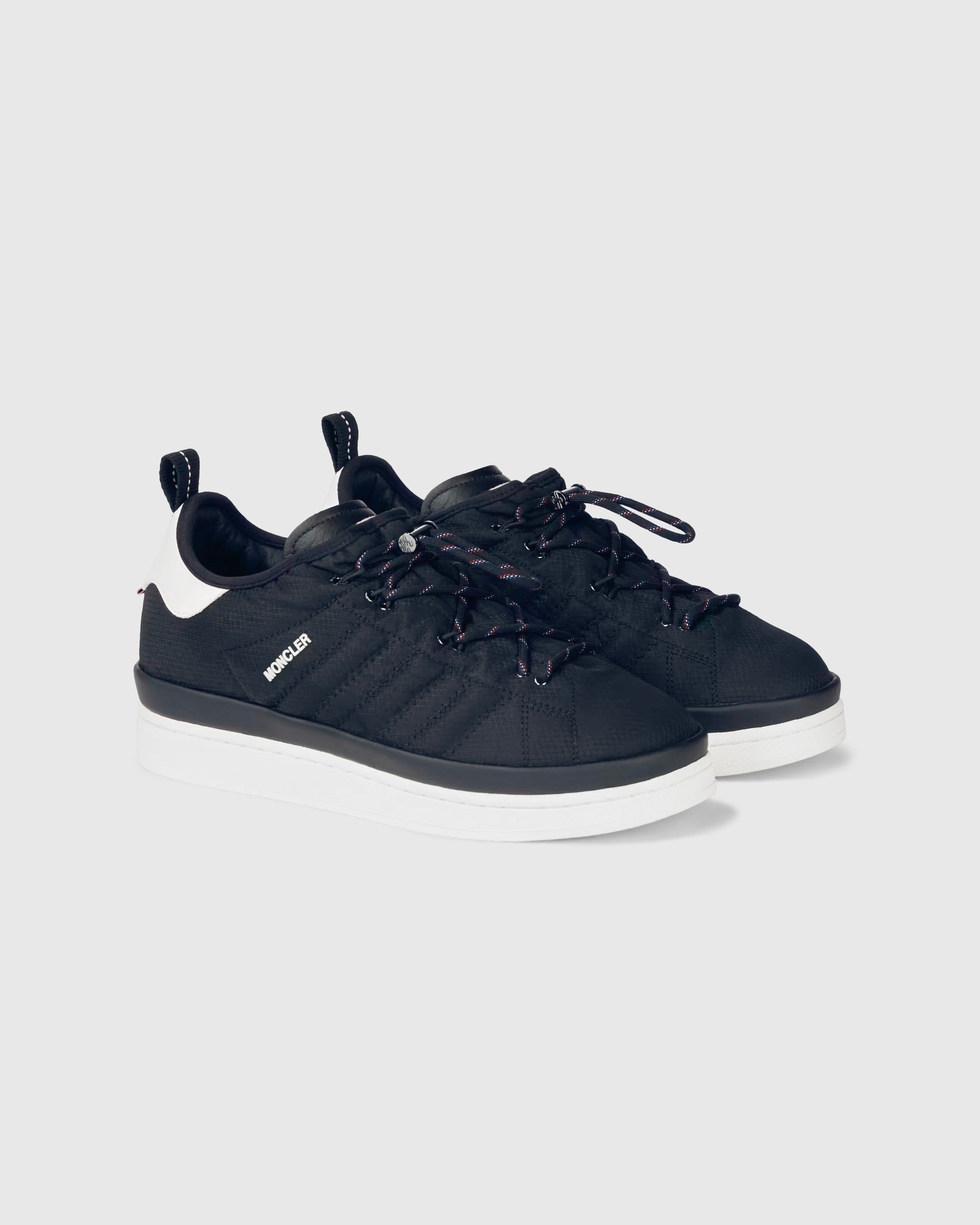 Moncler x adidas Originals - Campus Low Top Sneakers Black - Footwear - Black - Image 2