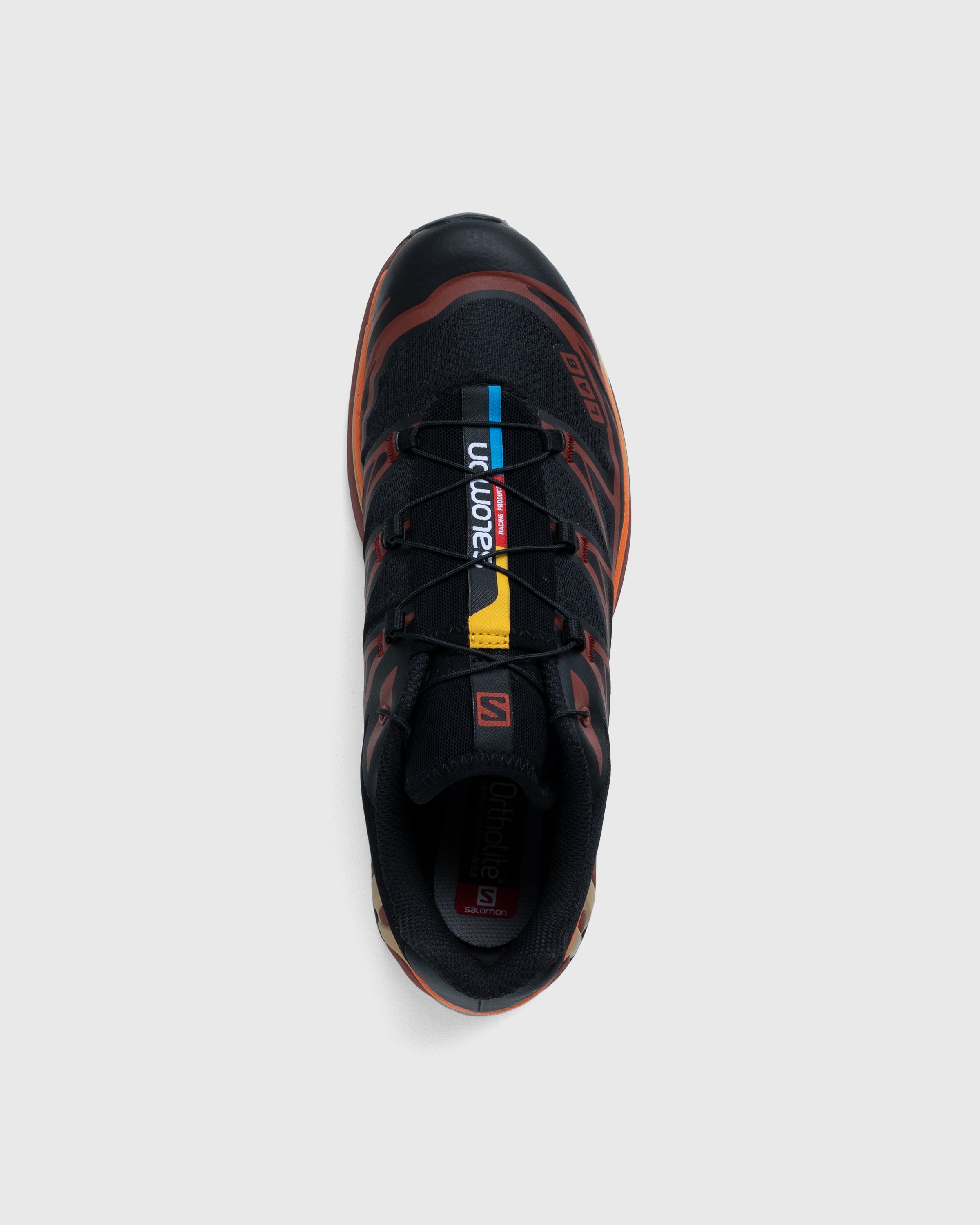 Salomon - XT-6 Black/Chocolate Plum/Vibrant Orange - Footwear - Brown - Image 5