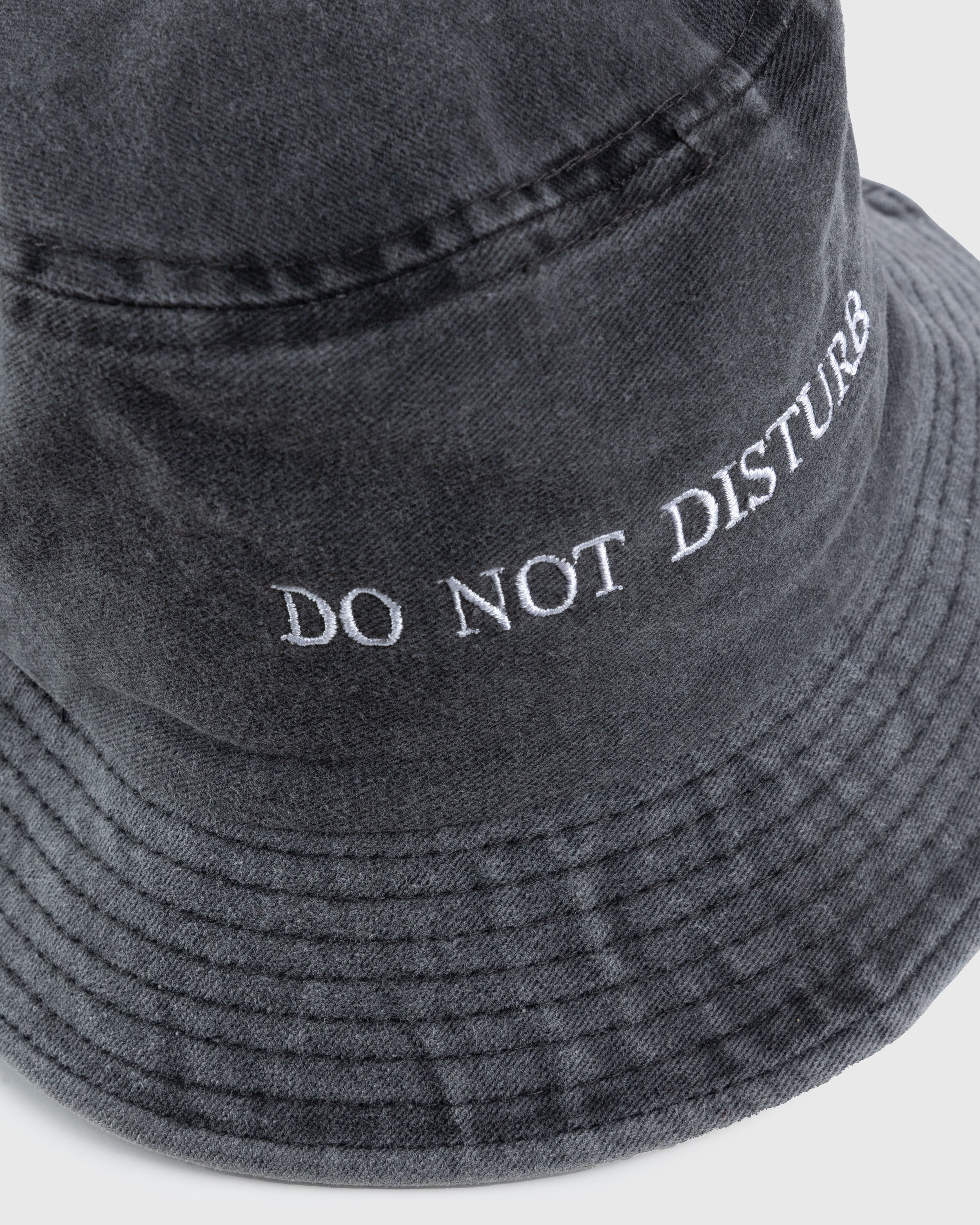 HO HO COCO - Do Not Disturb Bucket Hat Black - Hats - Black - Image 4