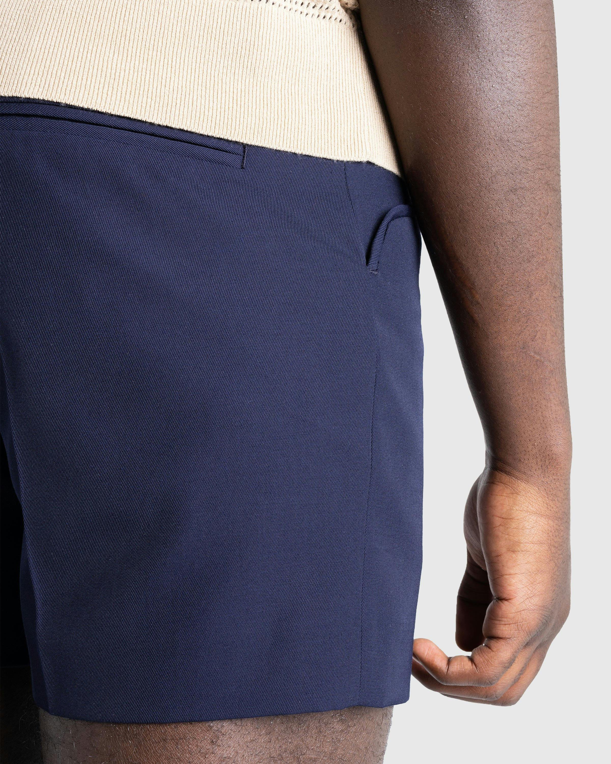 Dries van Noten - PAOLON SHORT 8153 M.W.PANTS NAV - Clothing - Blue - Image 5