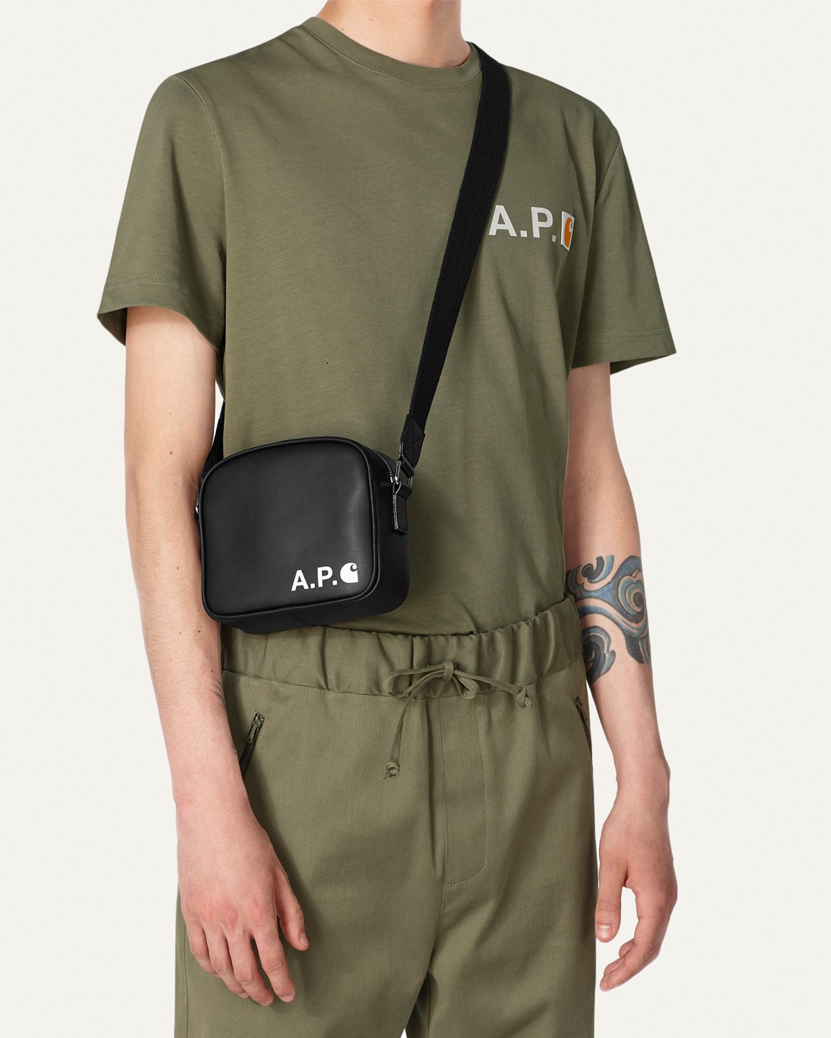 A.P.C. x Carhartt WIP - Nedi Shoulder Bag - Accessories - Black - Image 2
