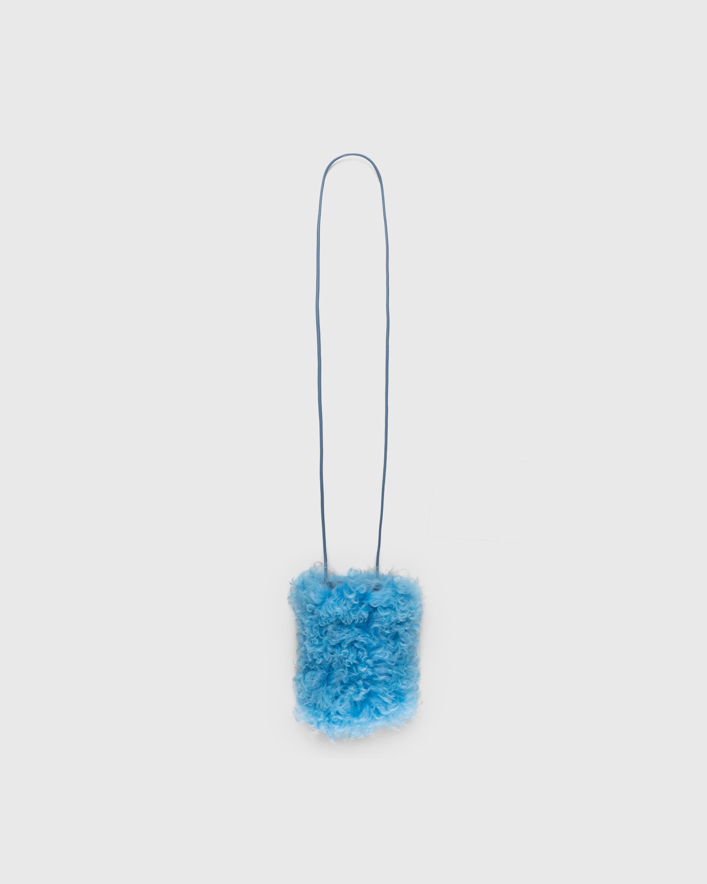 Dries van Noten - Fluffy Pouch - Accessories - Blue - Image 2