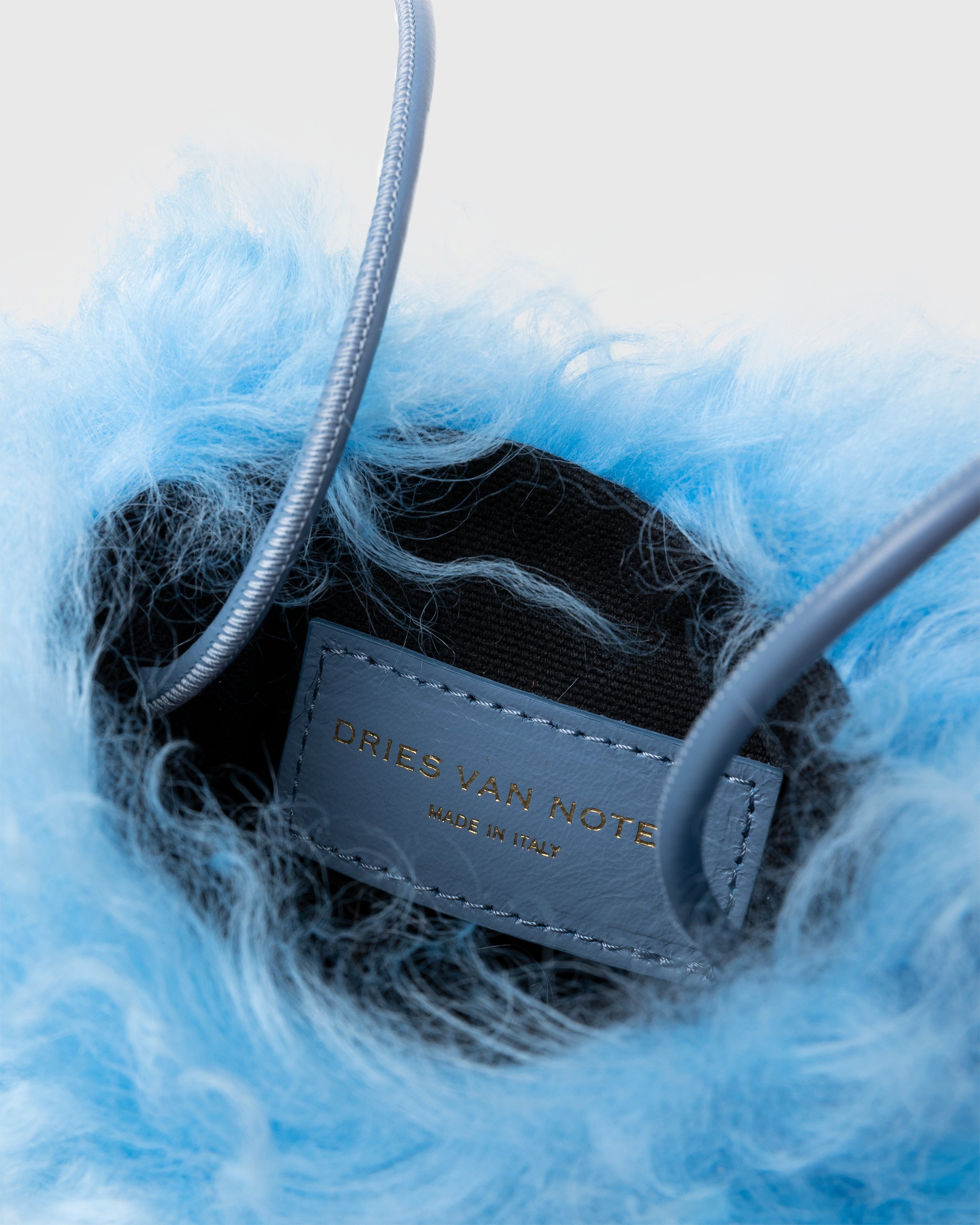 Dries van Noten - Fluffy Pouch - Accessories - Blue - Image 7