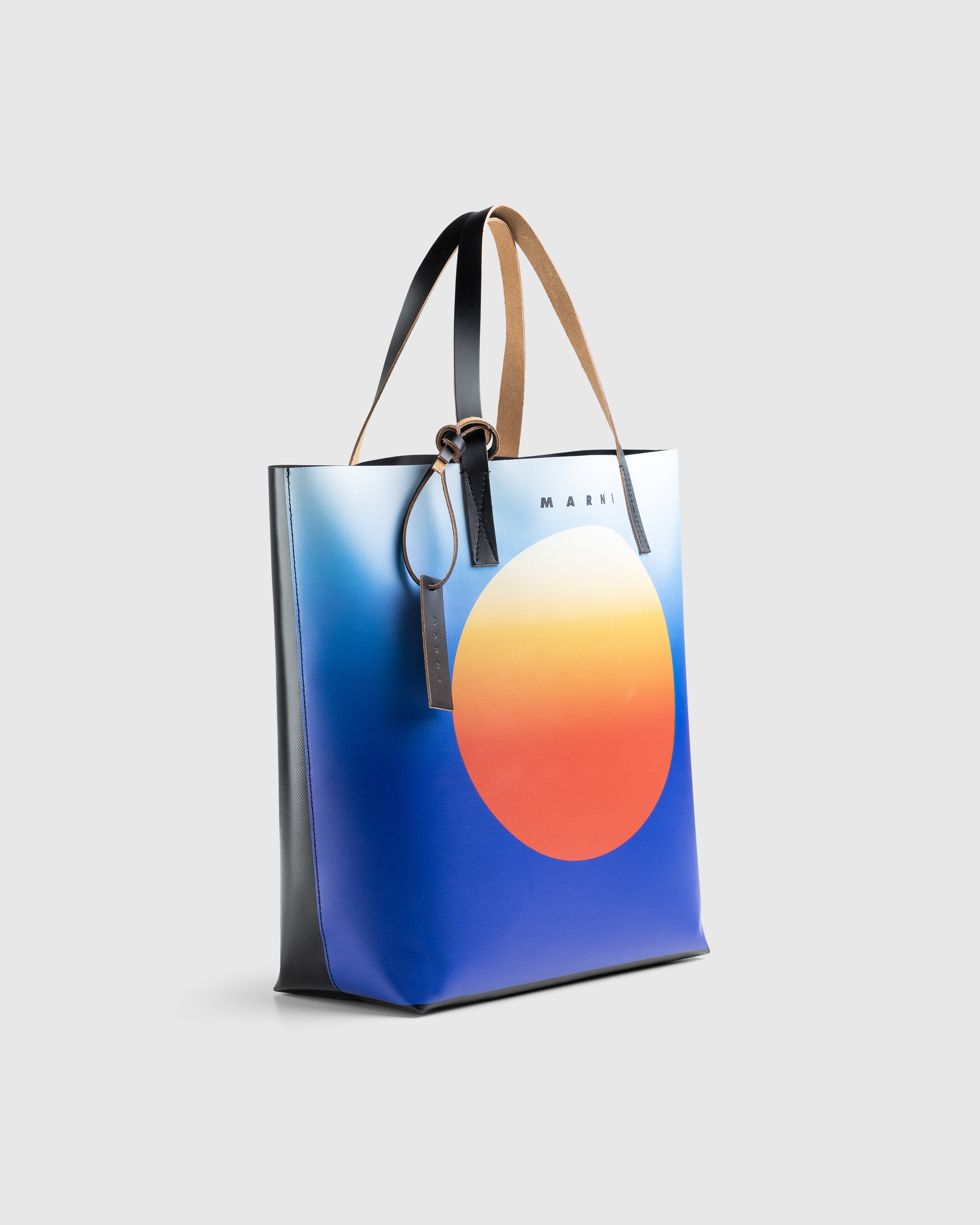 Marni - Sunshine Print Tribeca Shopping Bag Blue - Accessories - Blue - Image 3
