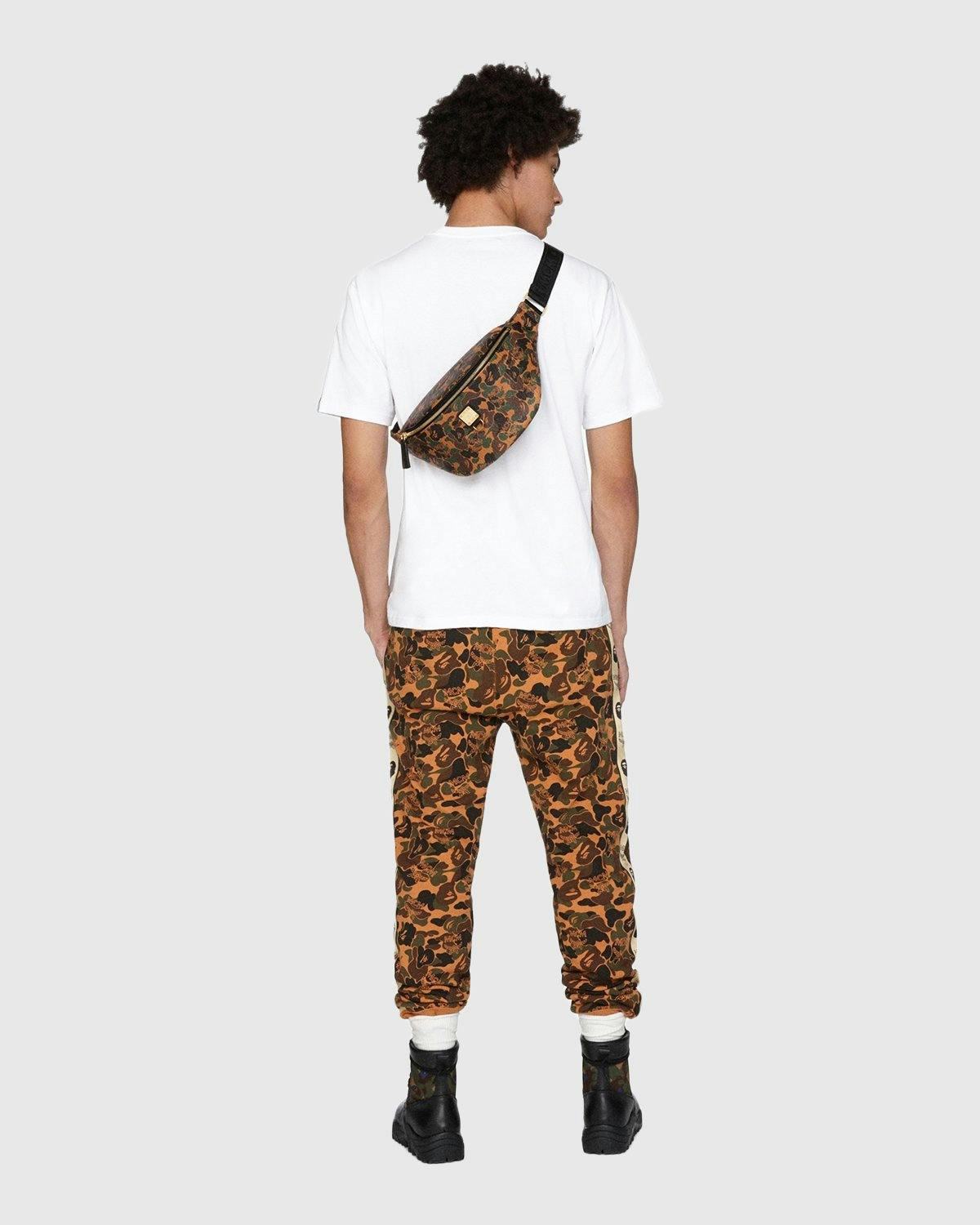 MCM x BAPE - Belt Bag MED Kamo Khaki - Accessories - Brown - Image 5