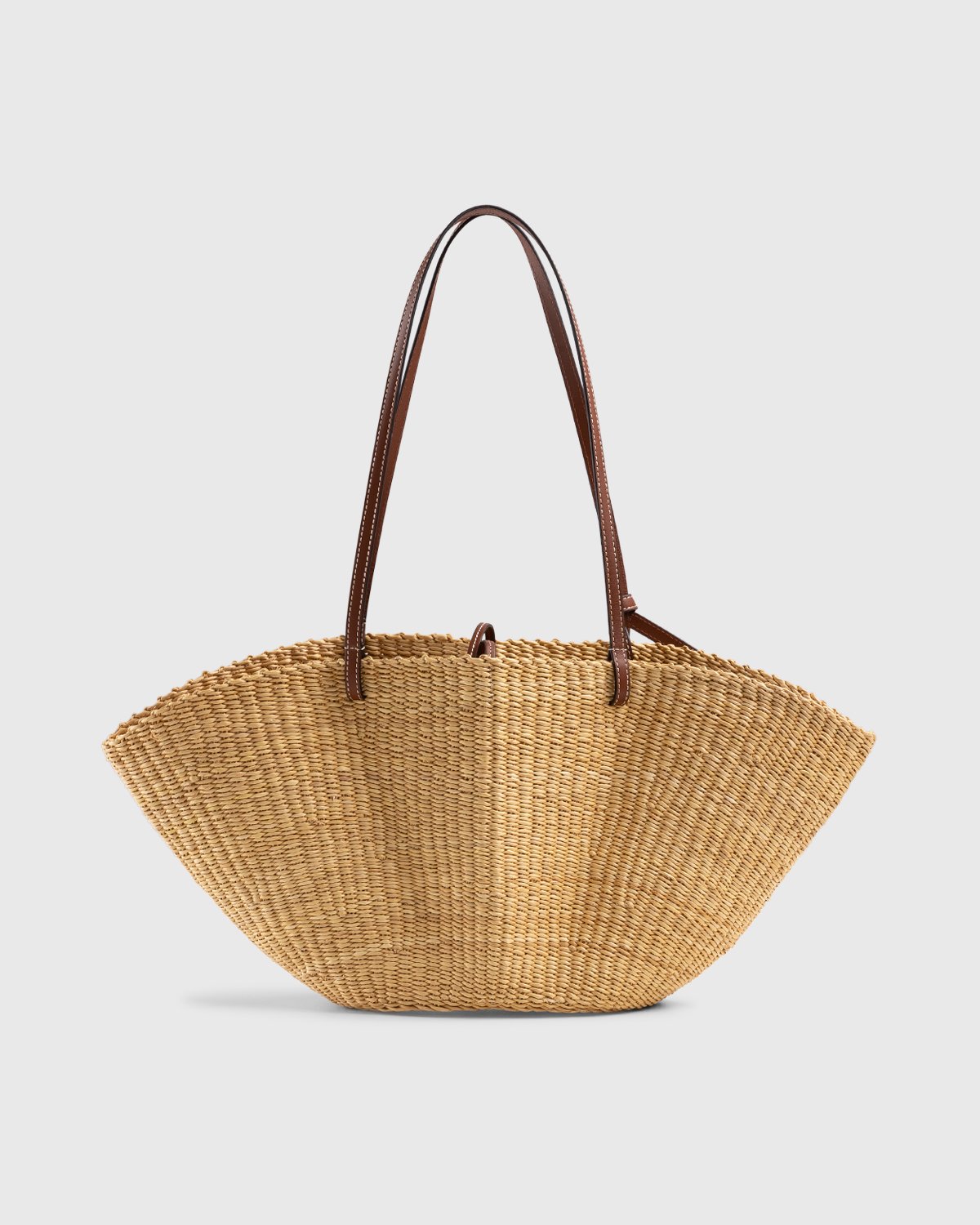 Loewe - Paula's Ibiza Small Shell Basket Bag Natural/Pecan - Accessories - Beige - Image 2