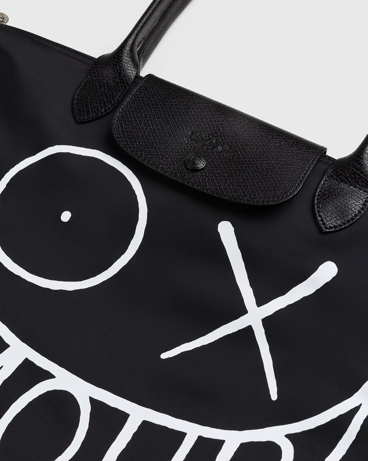 Longchamp x André Saraiva - Le Pliage André Travel Bag Black - Accessories - Black - Image 3