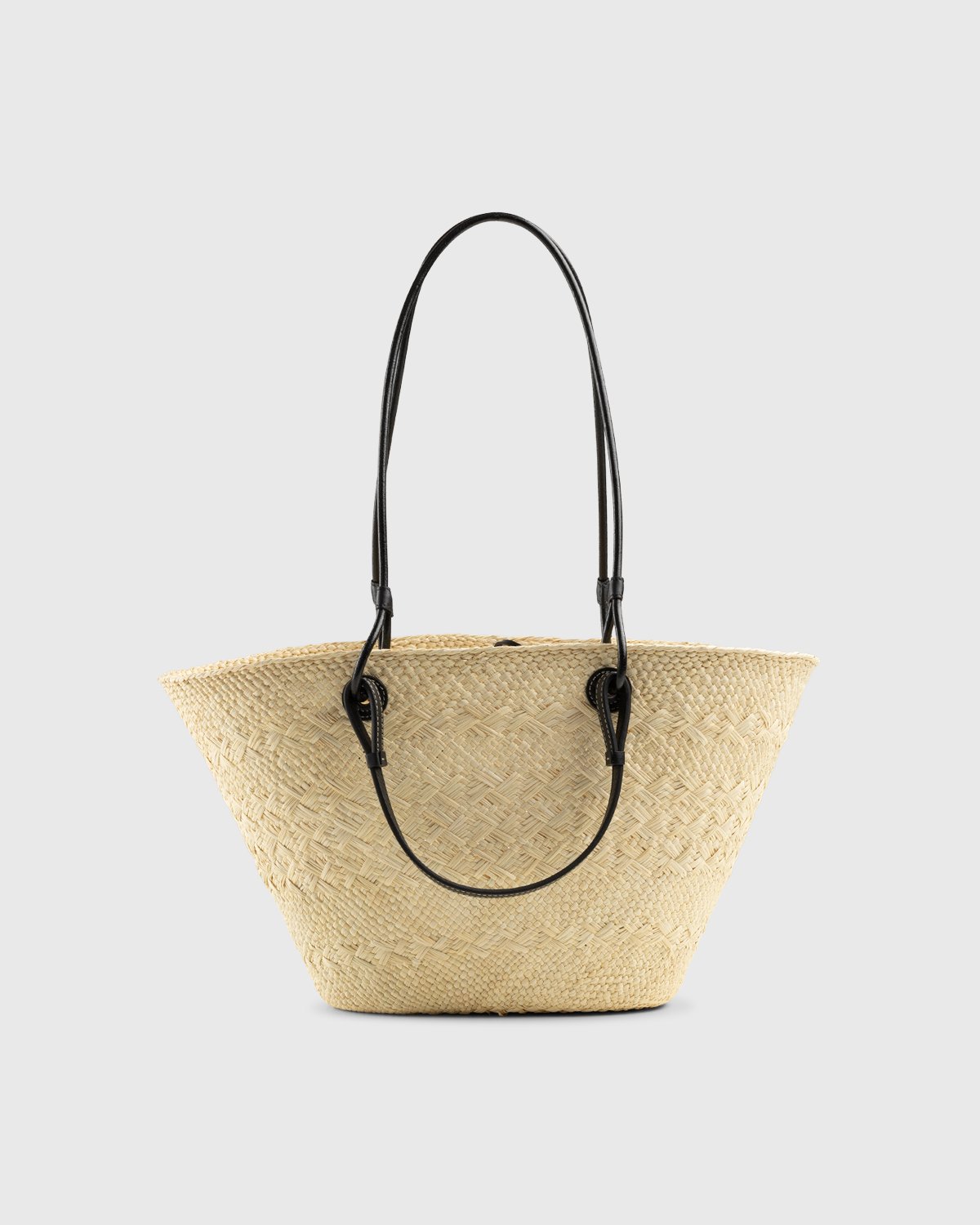 Loewe - Paula's Ibiza Anagram Basket Bag Natural/Black - Accessories - Beige - Image 2