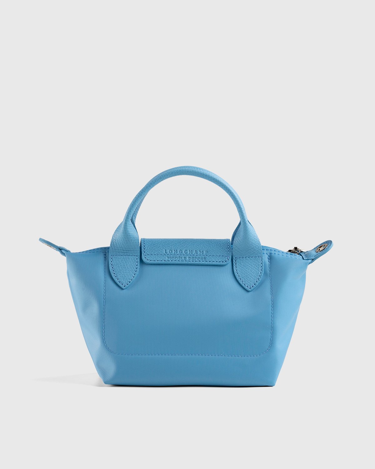 Longchamp x André Saraiva - Le Pliage André Top Handle Bag Blue - Accessories - Blue - Image 2