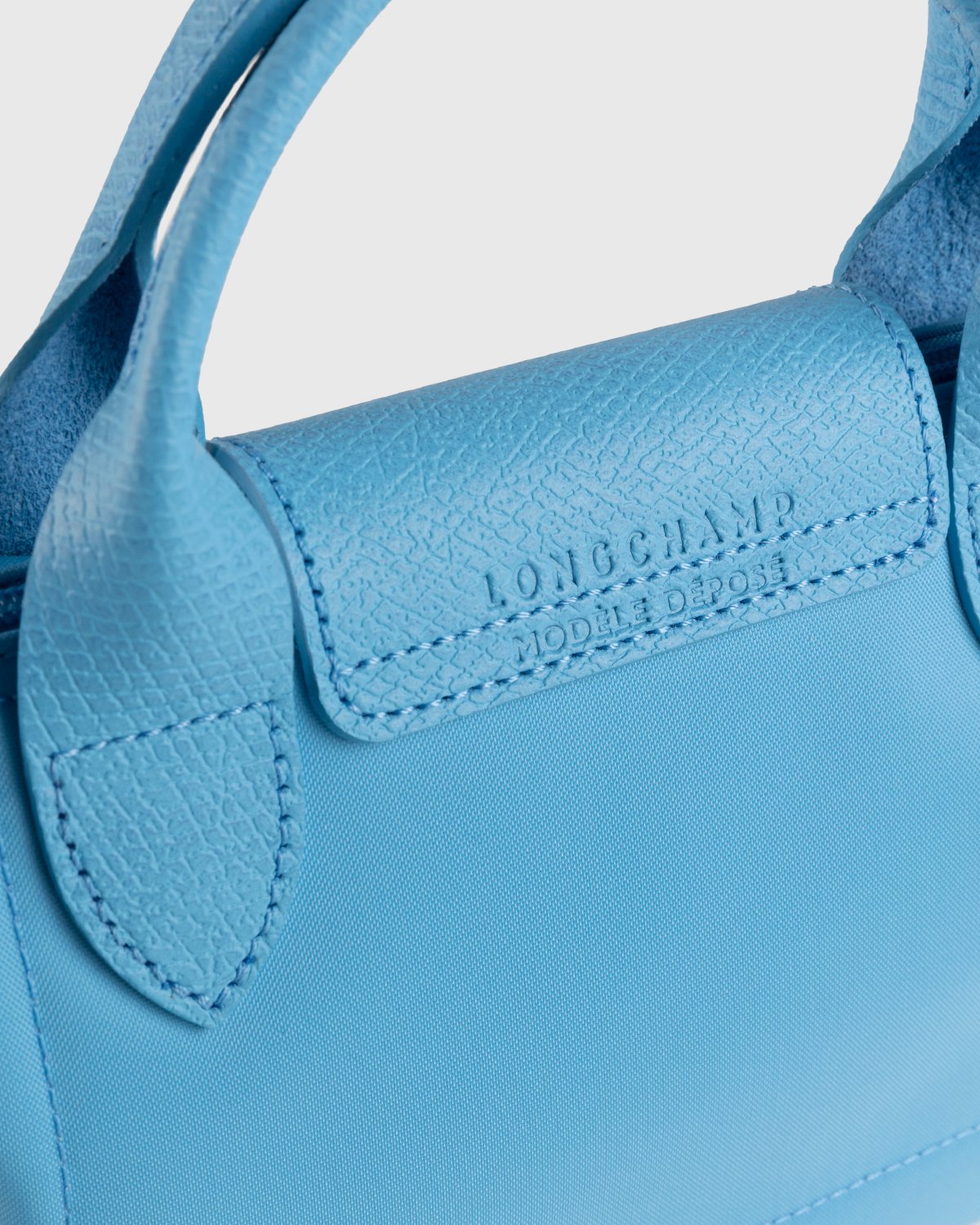Longchamp x André Saraiva - Le Pliage André Top Handle Bag Blue - Accessories - Blue - Image 6