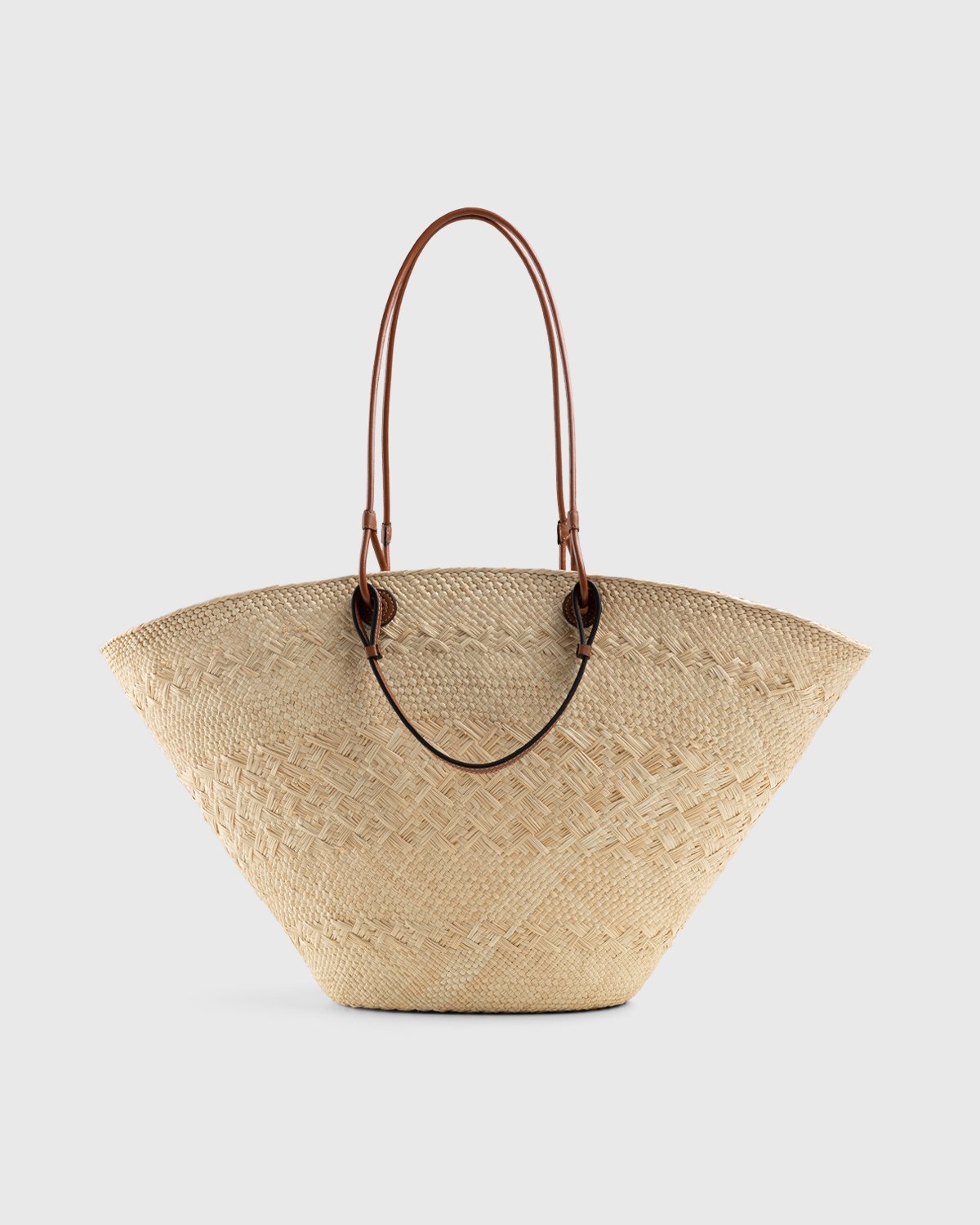 Loewe - Paula's Ibiza Large Anagram Basket Bag Natural/Tan - Accessories - Beige - Image 2