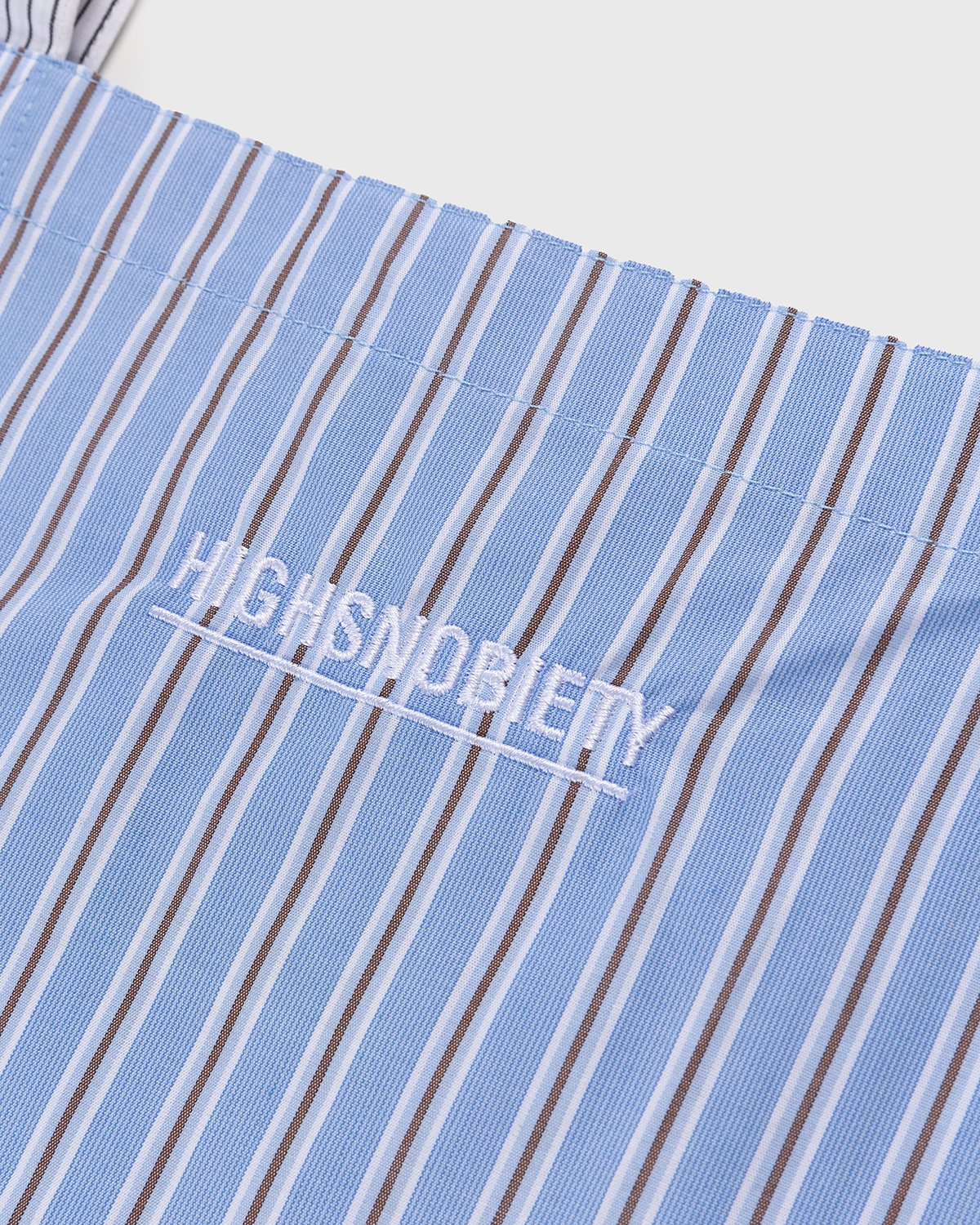 Highsnobiety - Shirting Laundry Bag Blue - Accessories - Blue - Image 4