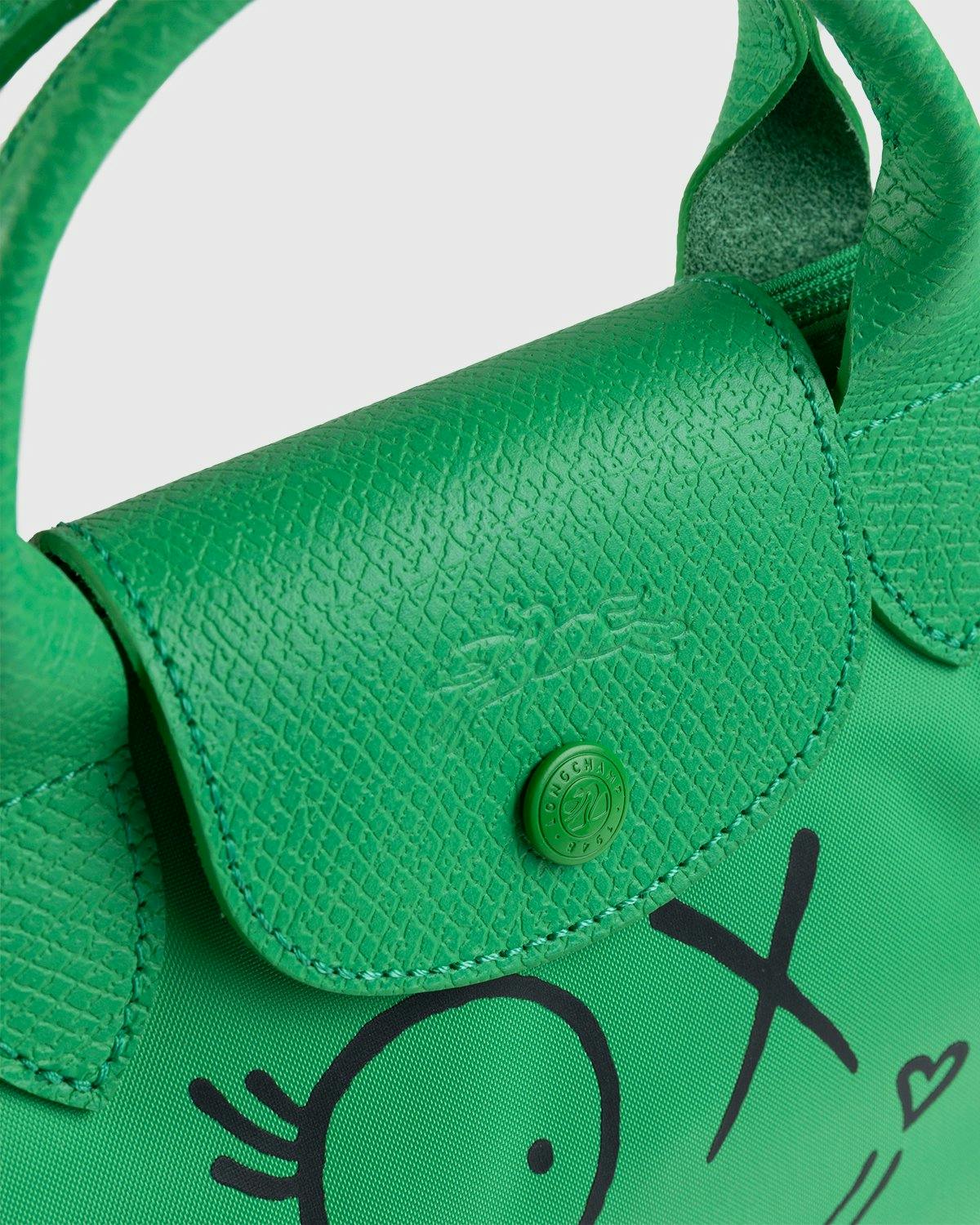 Longchamp x André Saraiva - Le Pliage André Top Handle Bag Green - Accessories - Green - Image 5