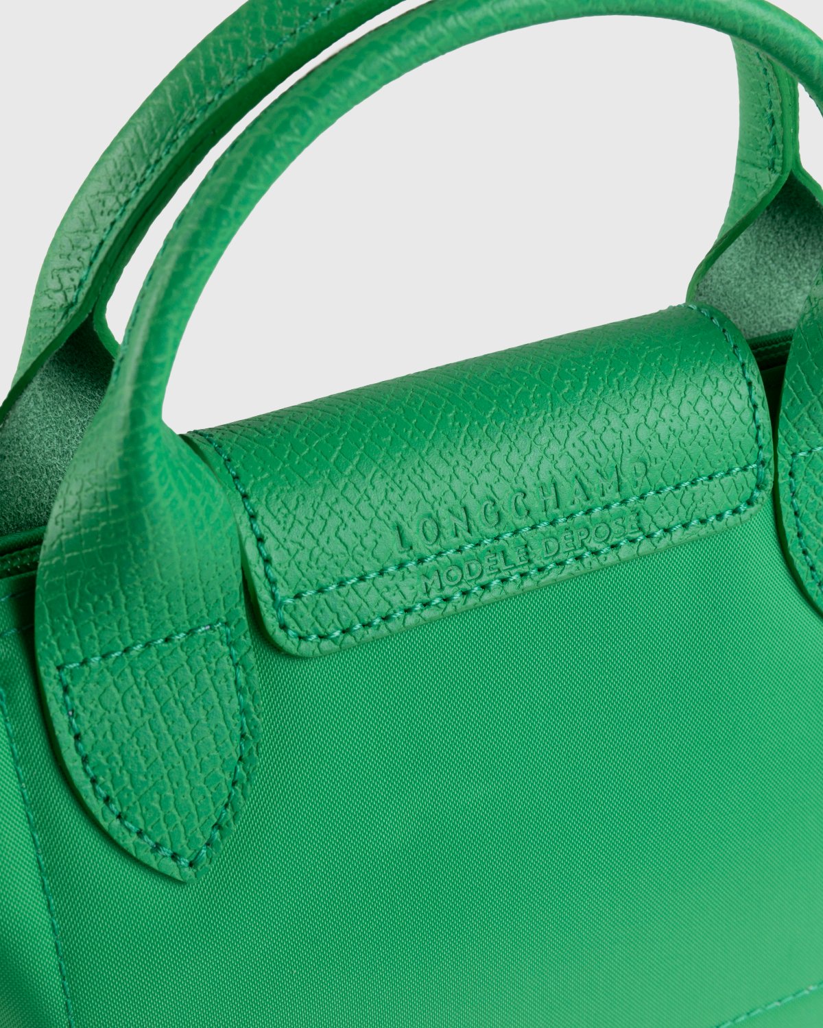 Longchamp x André Saraiva - Le Pliage André Top Handle Bag Green - Accessories - Green - Image 6