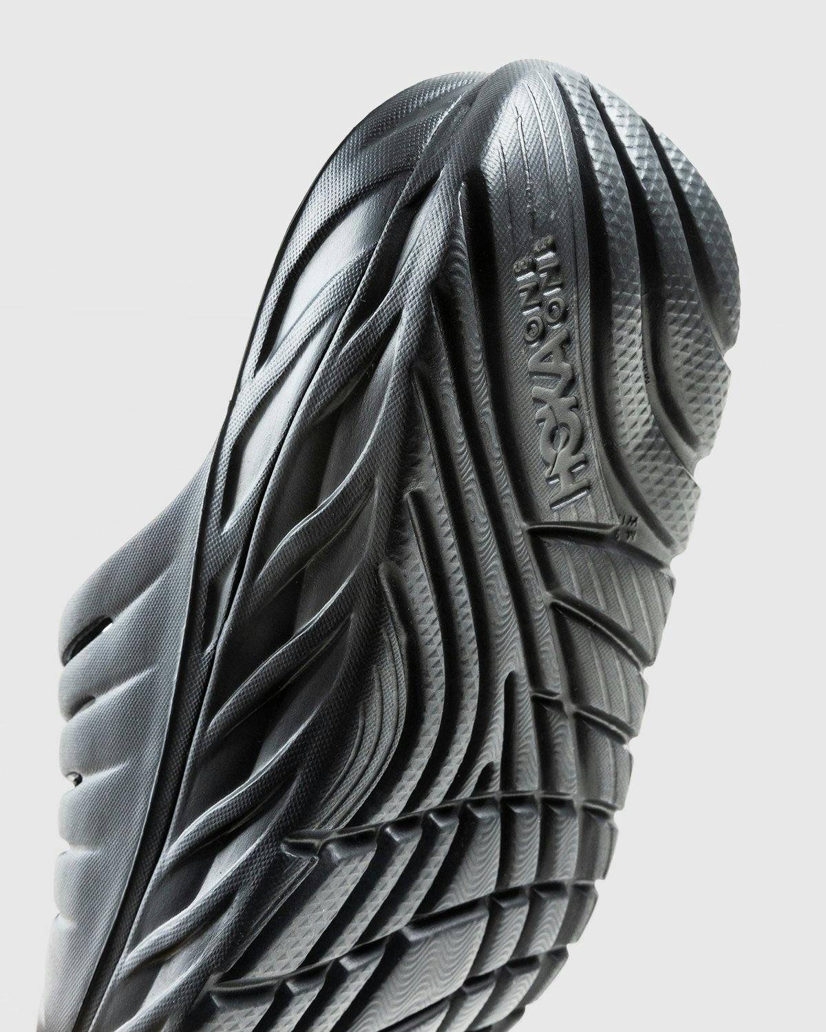 HOKA - ORA Recovery Slide Black / Black - Footwear - Black - Image 6