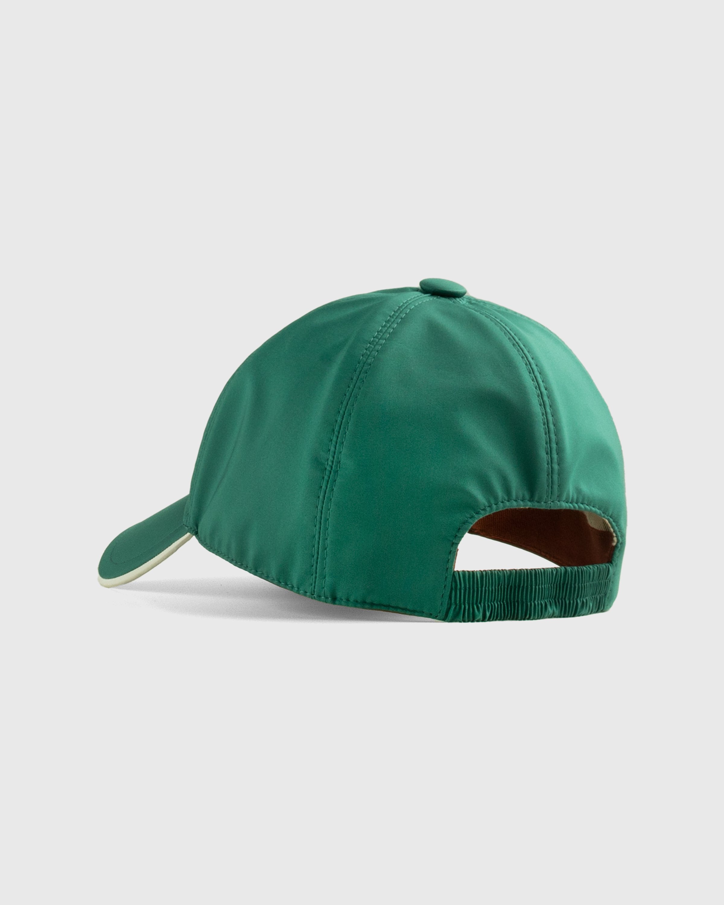 Loro Piana - Bicolor Baseball Cap Green Mint / Ivory - Accessories - Green - Image 3