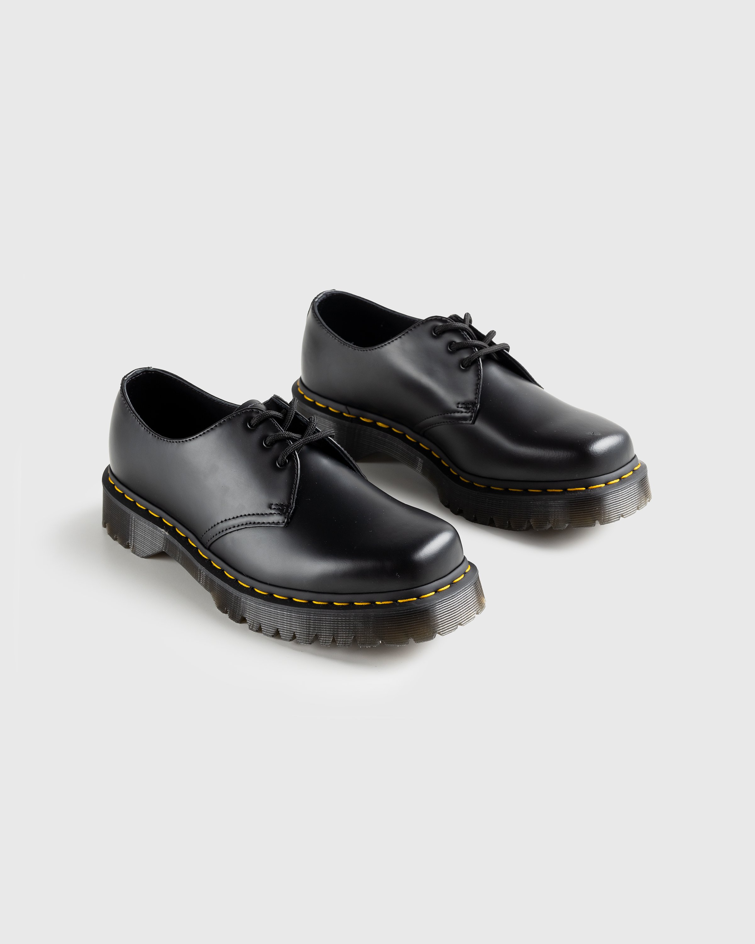 Dr. Martens - 1461 Bex Squared Black Polished Smooth - Footwear - Black - Image 3