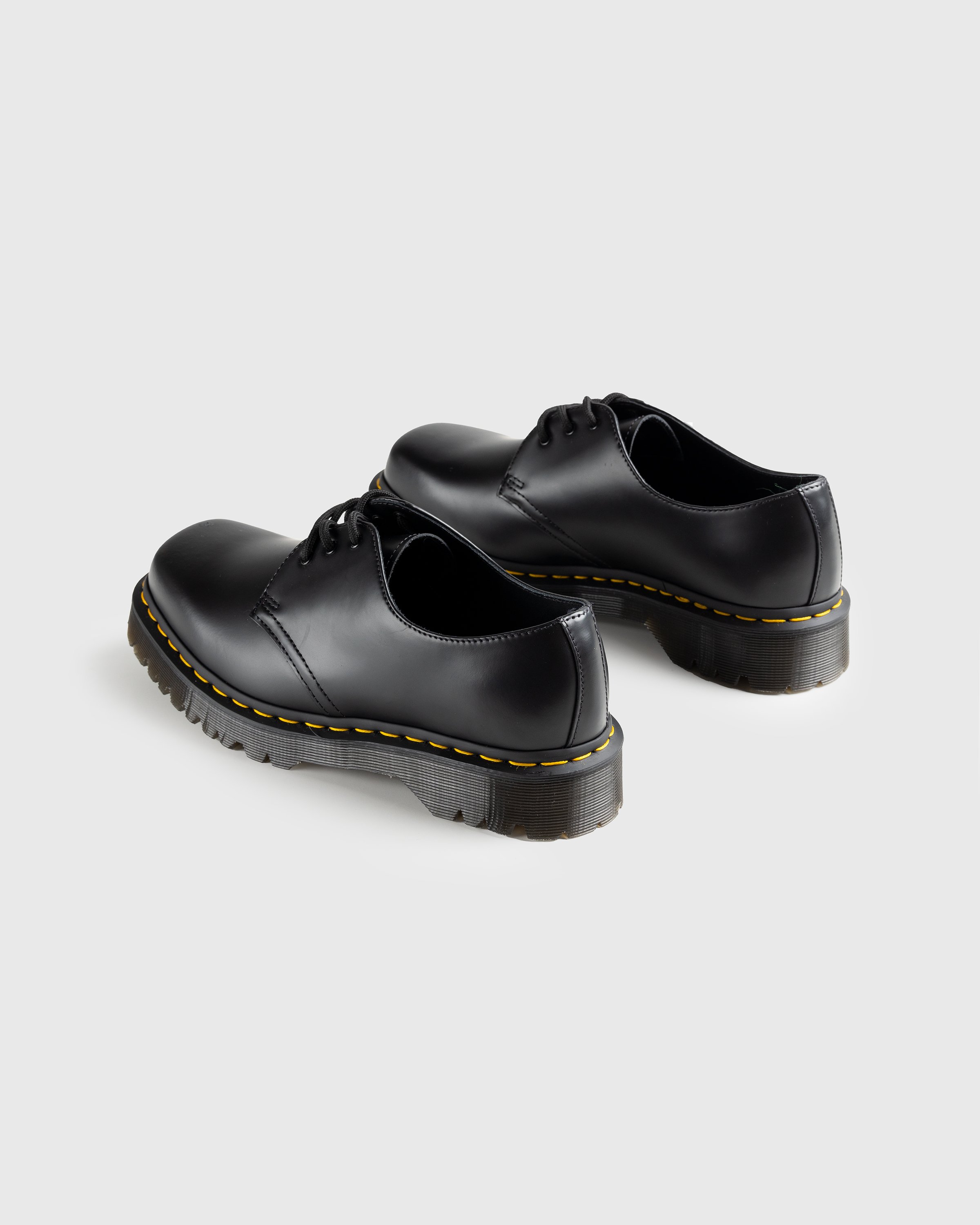 Dr. Martens - 1461 Bex Squared Black Polished Smooth - Footwear - Black - Image 4