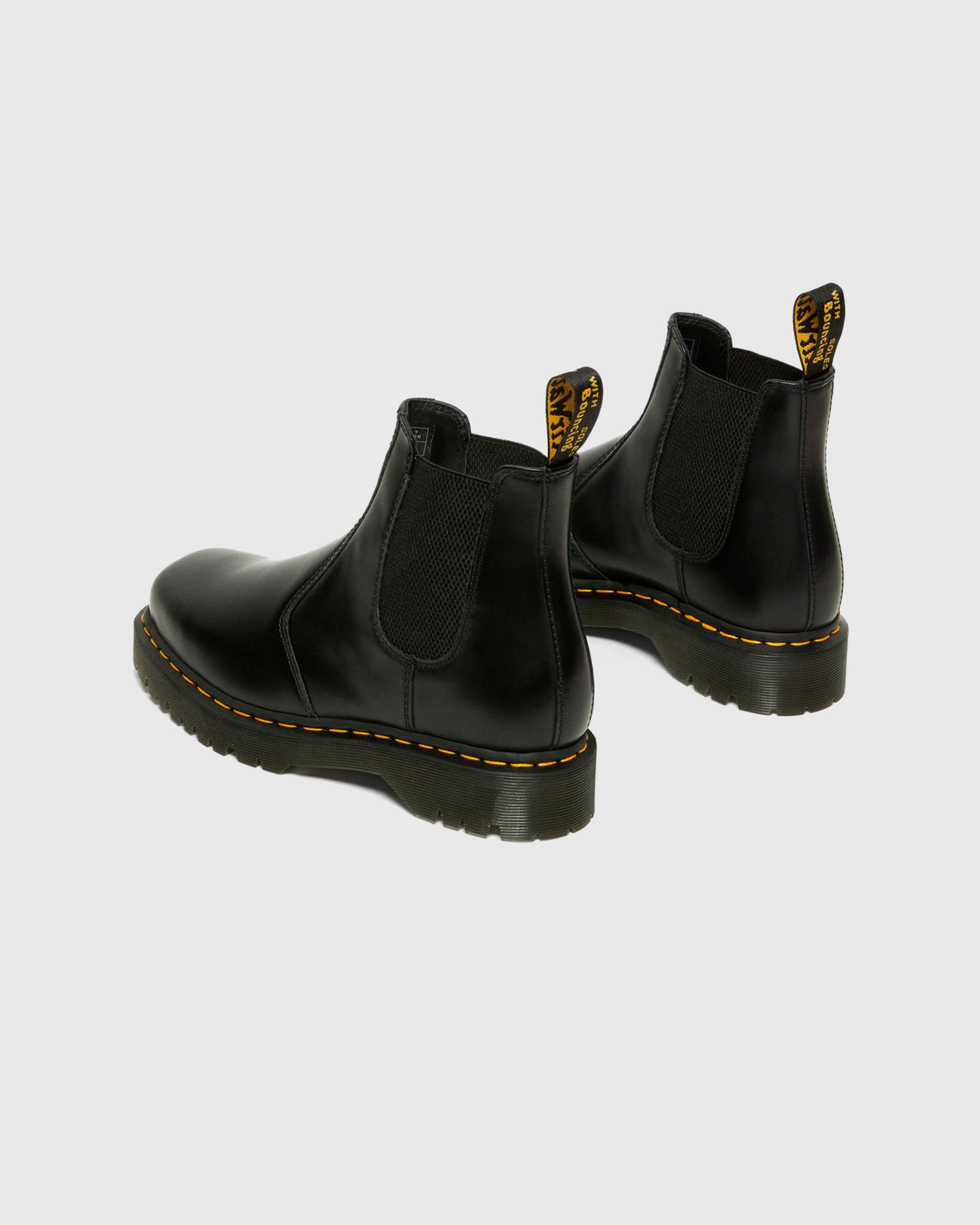 Dr. Martens - 2976 Bex Squared Black Polished Smooth - Footwear - Black - Image 4