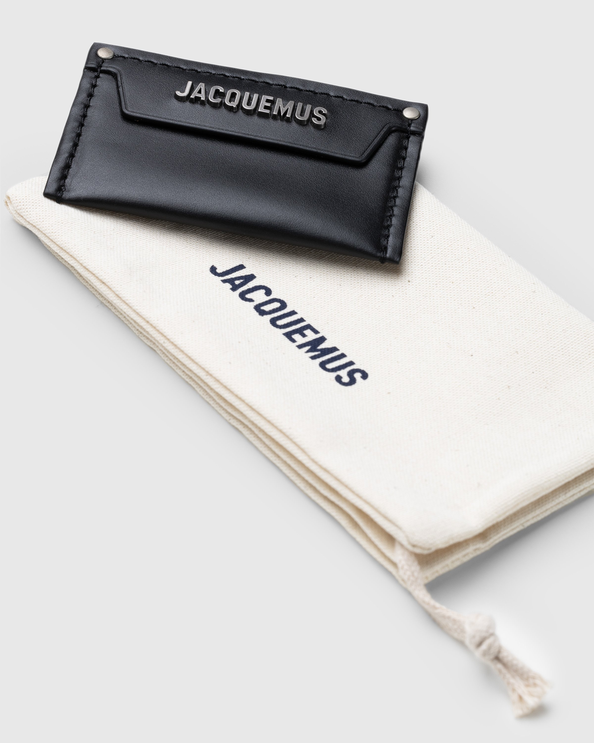 JACQUEMUS - Le Porte Carte Meunier Black - Accessories - BLACK - Image 3