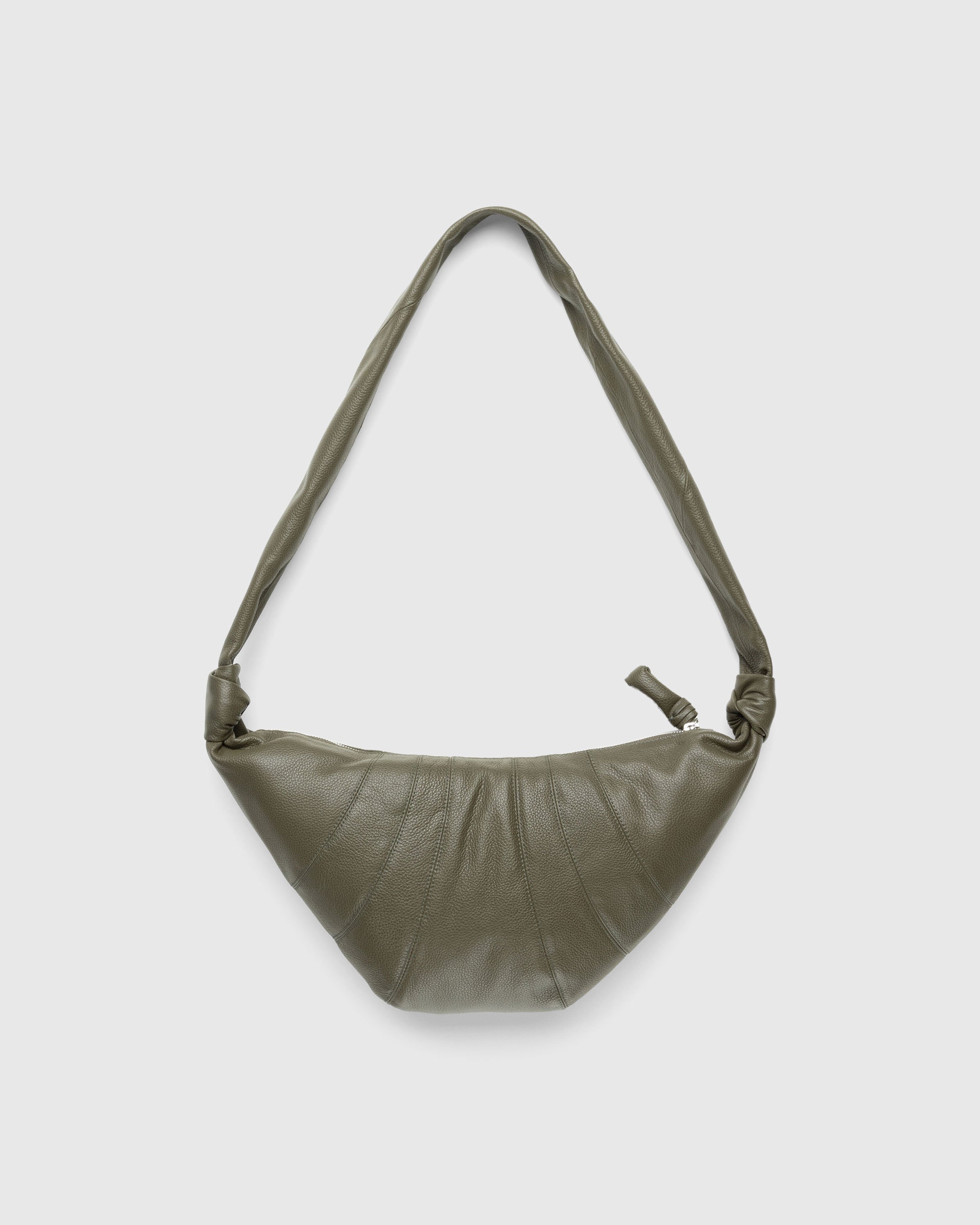 Lemaire - Medium Croissant Bag Dark Moss - Accessories - Green - Image 2