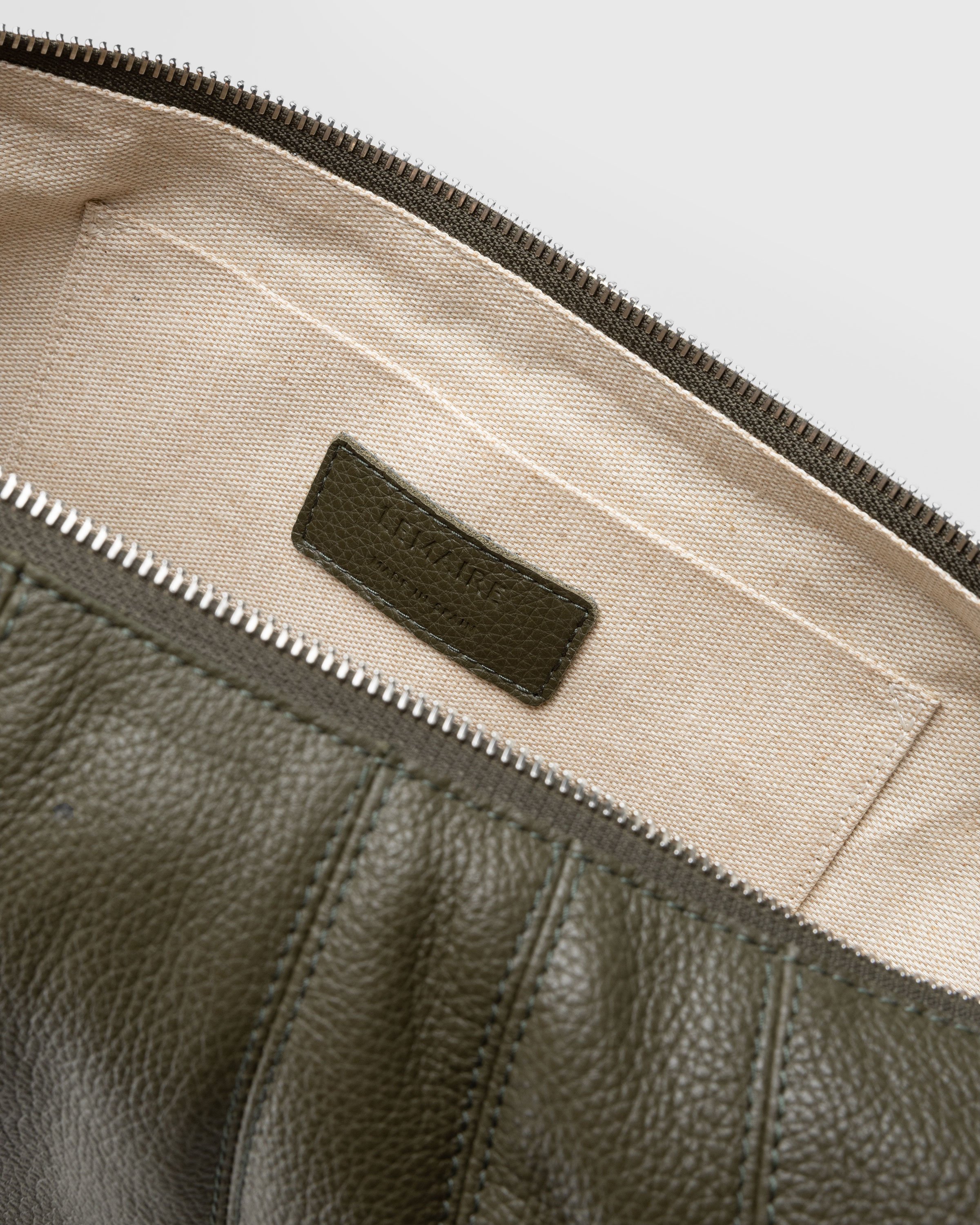Lemaire - Medium Croissant Bag Dark Moss - Accessories - Green - Image 4
