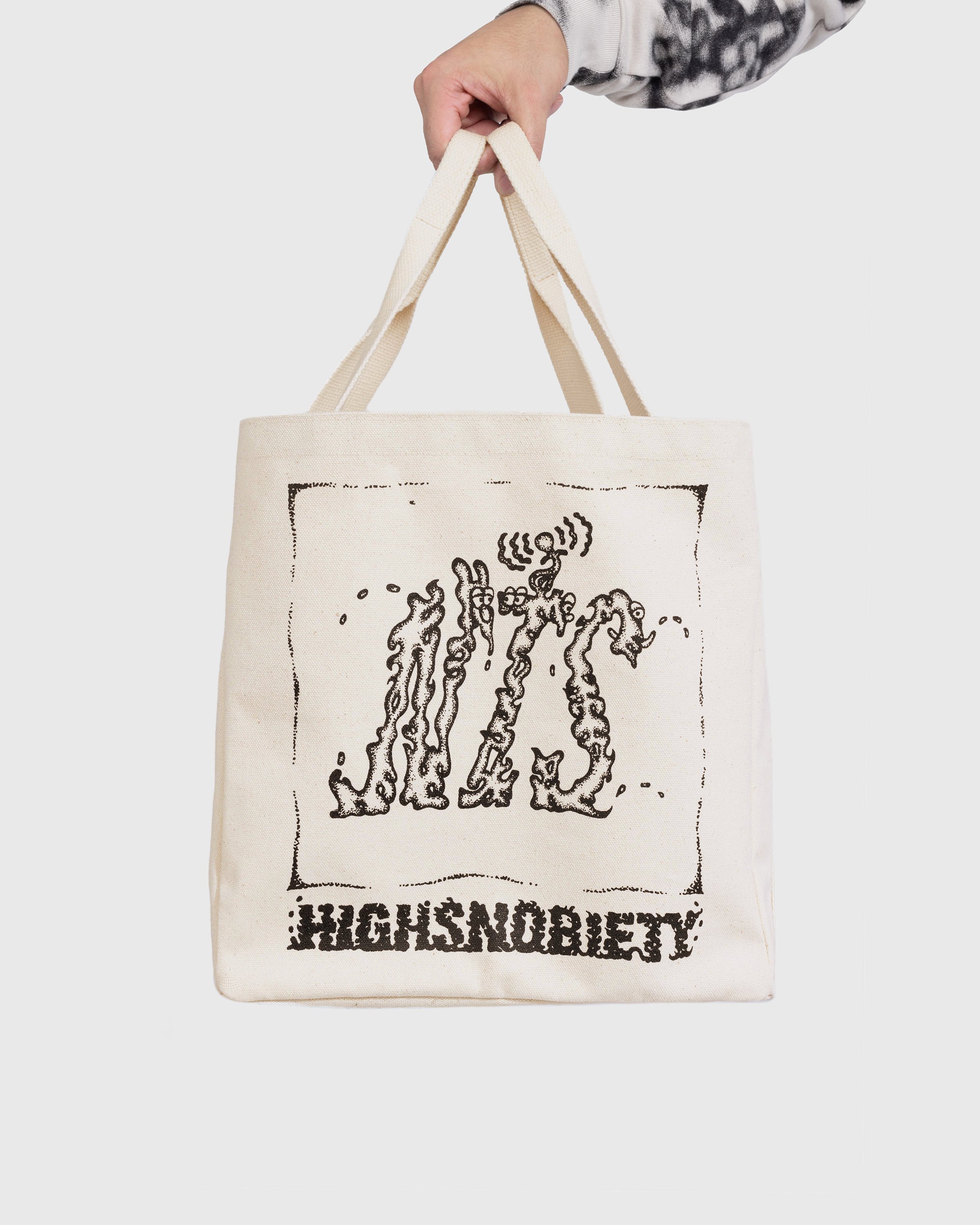 NTS x Highsnobiety - Record Storage Canvas Bag Natural - Accessories - Natural - Image 4
