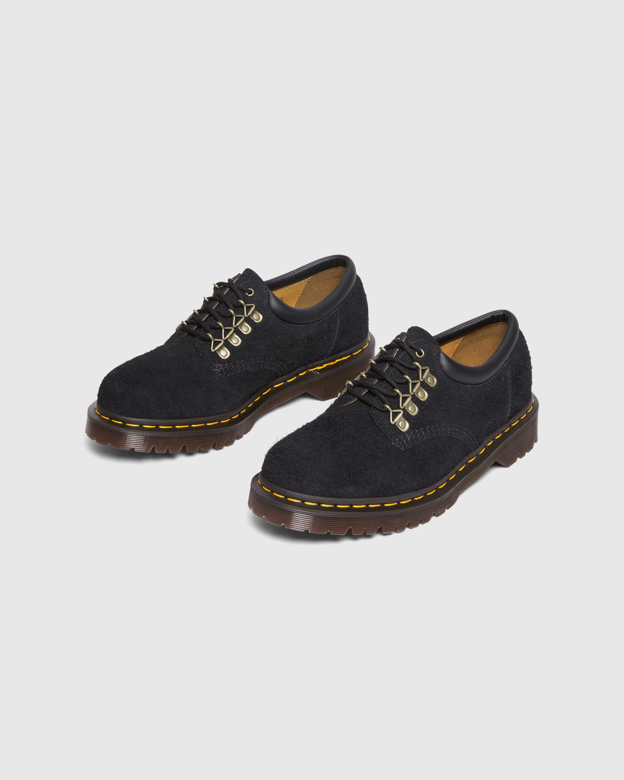 Dr. Martens - 8053 Black Long Napped Suede - Footwear - Black - Image 3