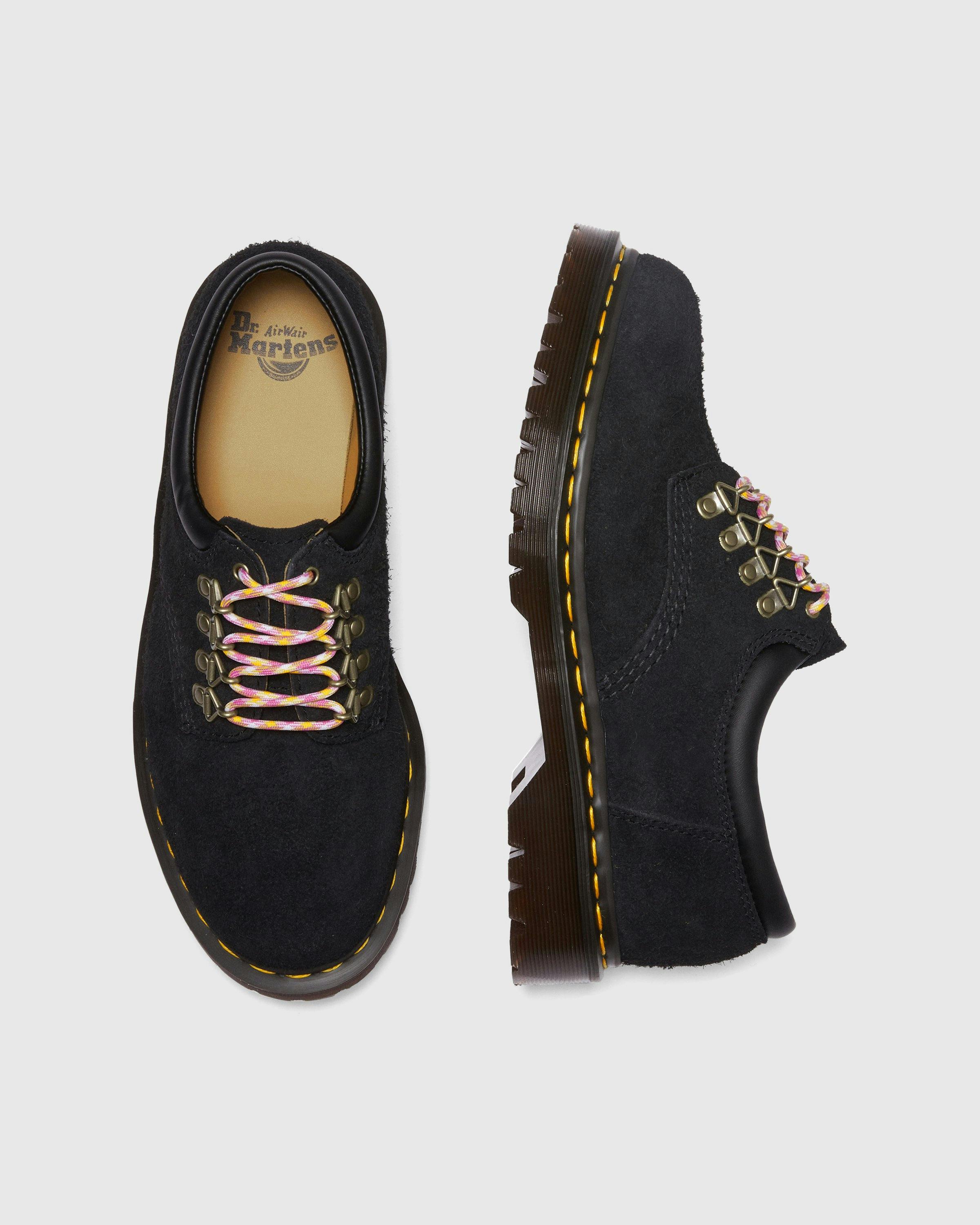 Dr. Martens - 8053 Black Long Napped Suede - Footwear - Black - Image 4