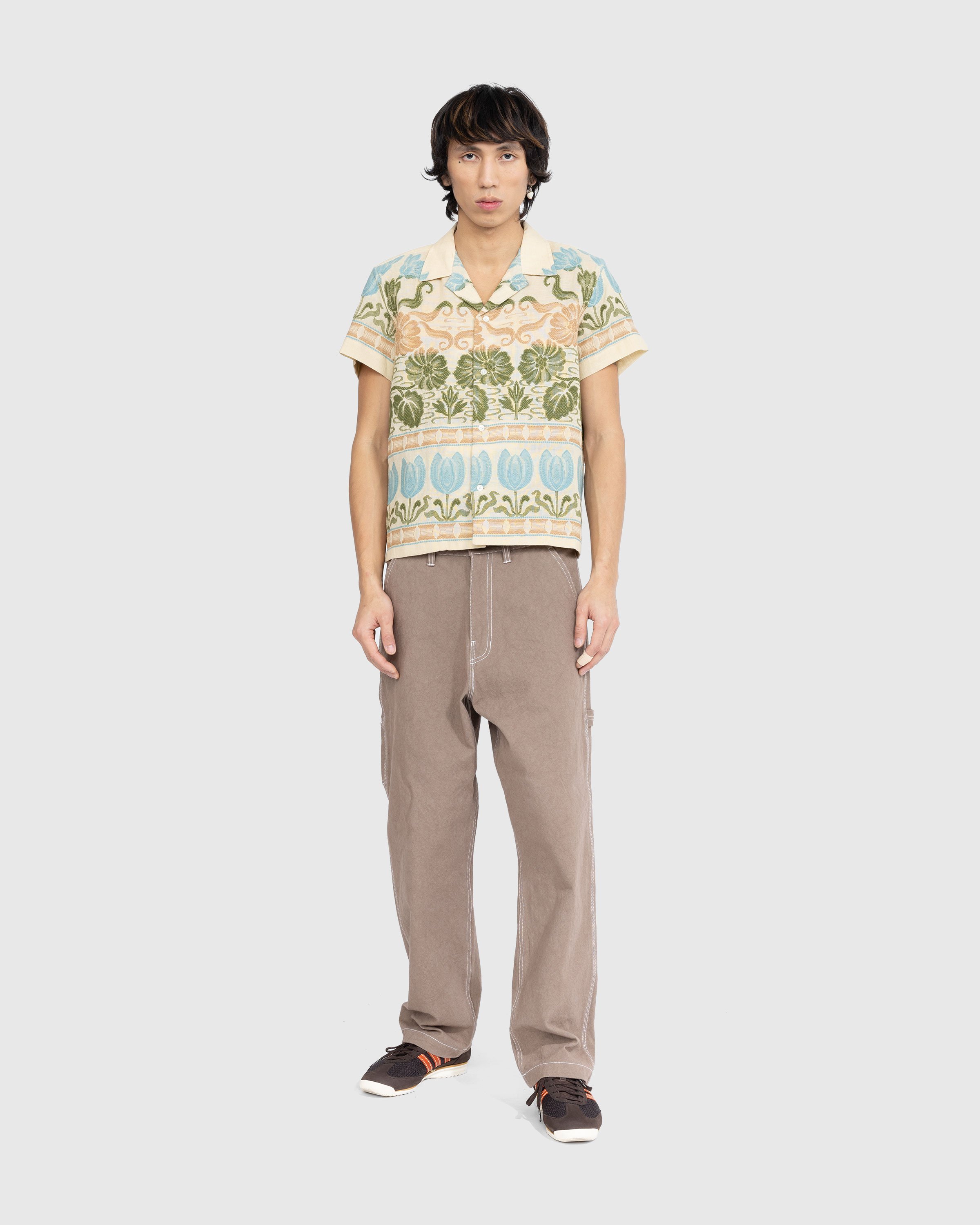 Bode - Tulipa Short-Sleeve Shirt Multi - Shortsleeve Shirts - MULTI - Image 3