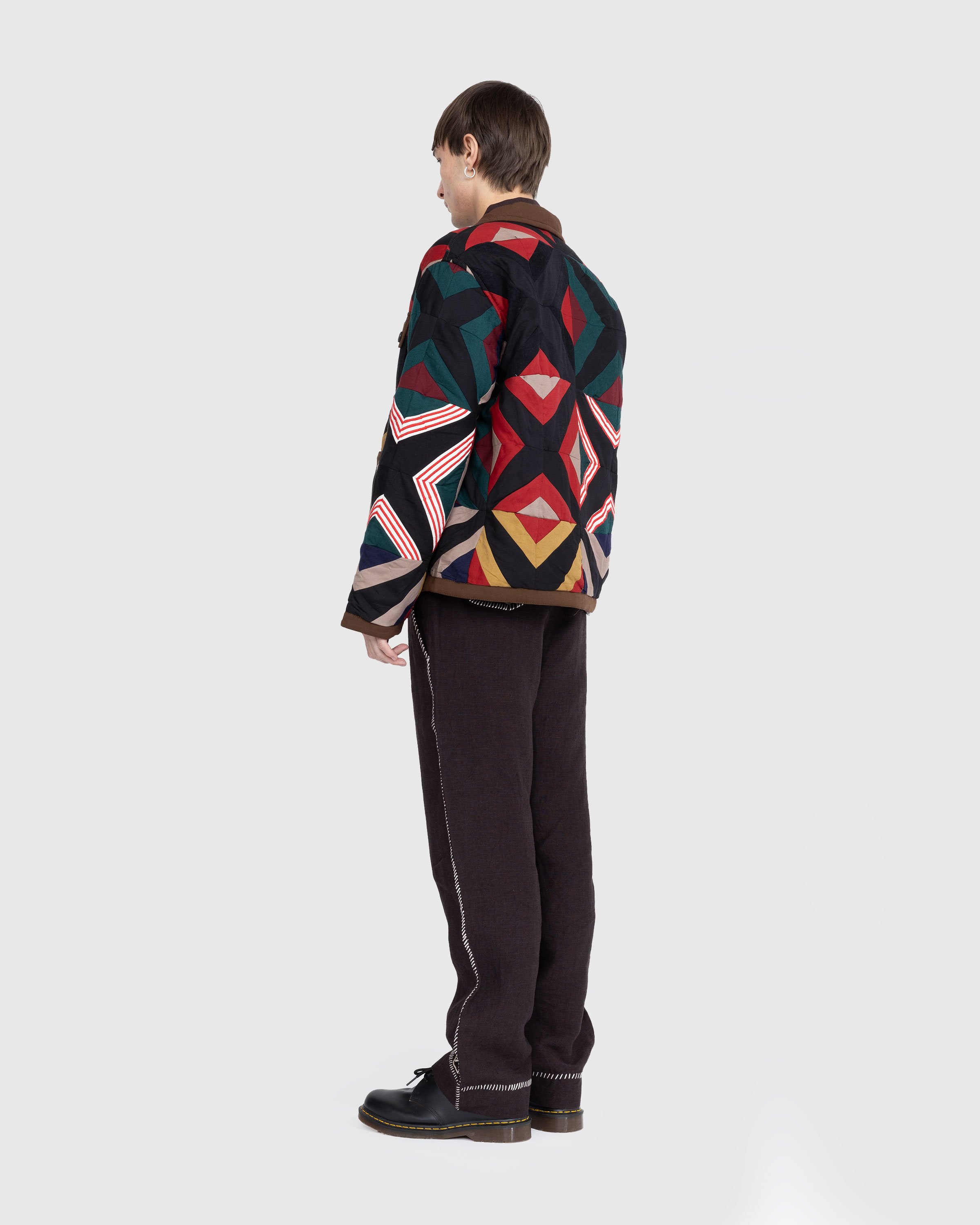 Bode - Star Cross Quilt Jacket Multi - Clothing - MULTI - Image 4