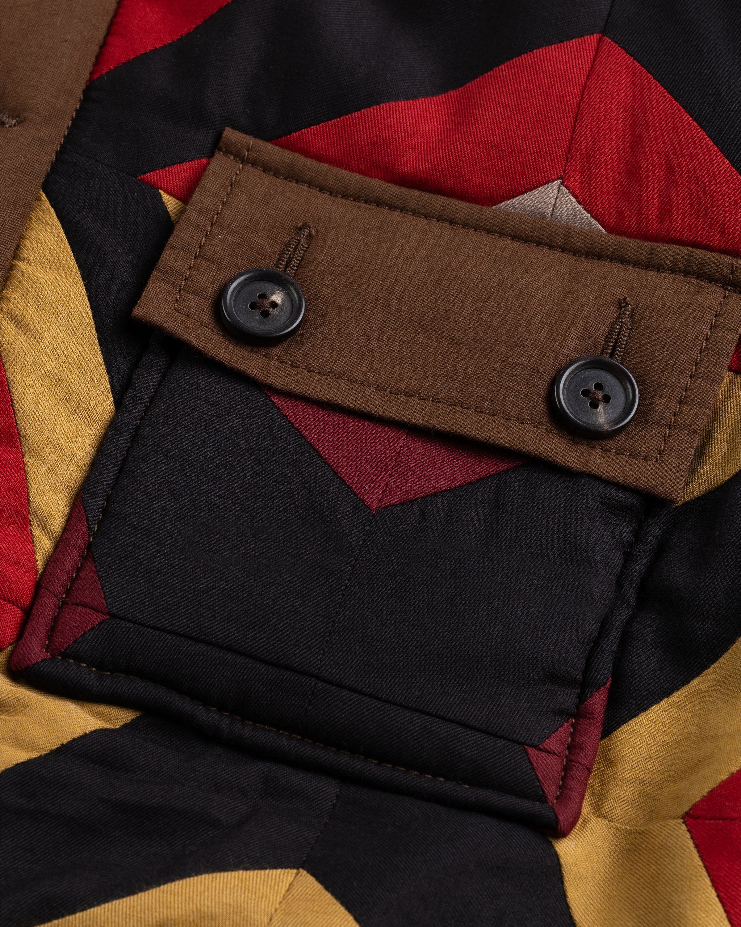 Bode - Star Cross Quilt Jacket Multi - Clothing - MULTI - Image 7