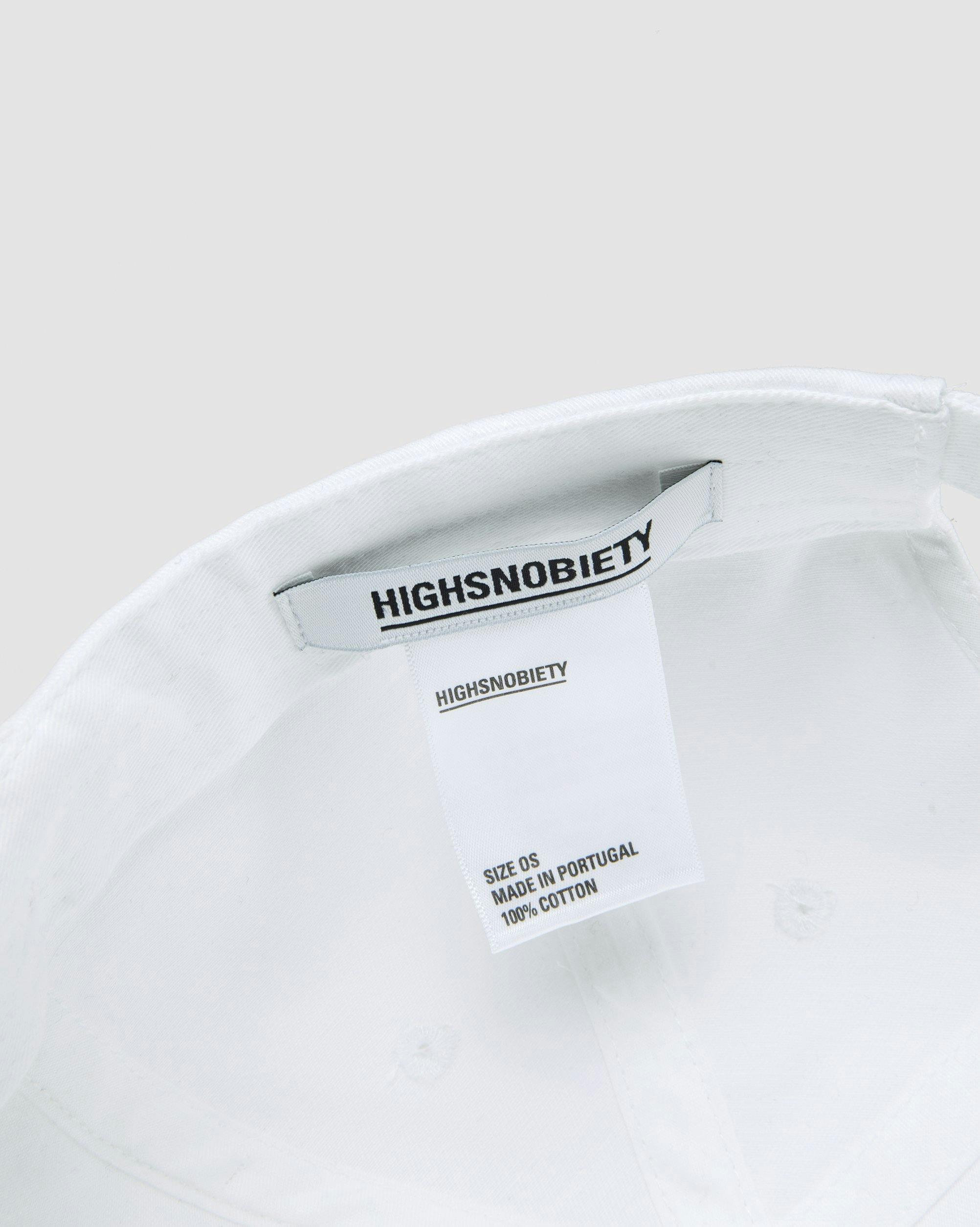 Highsnobiety - Cap White - Accessories - White - Image 3