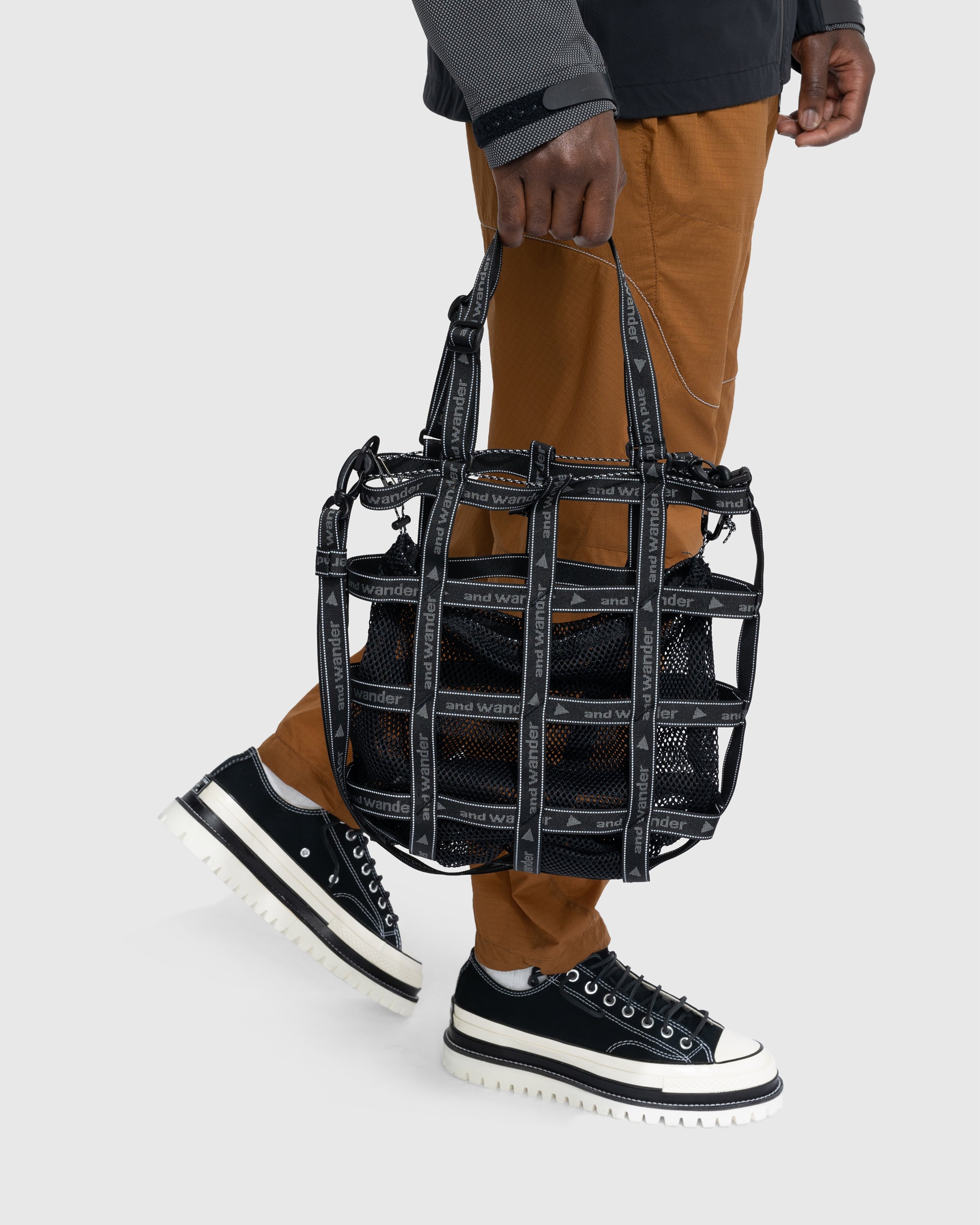 And Wander - JQ Tape Bag Black - Accessories - Black - Image 5