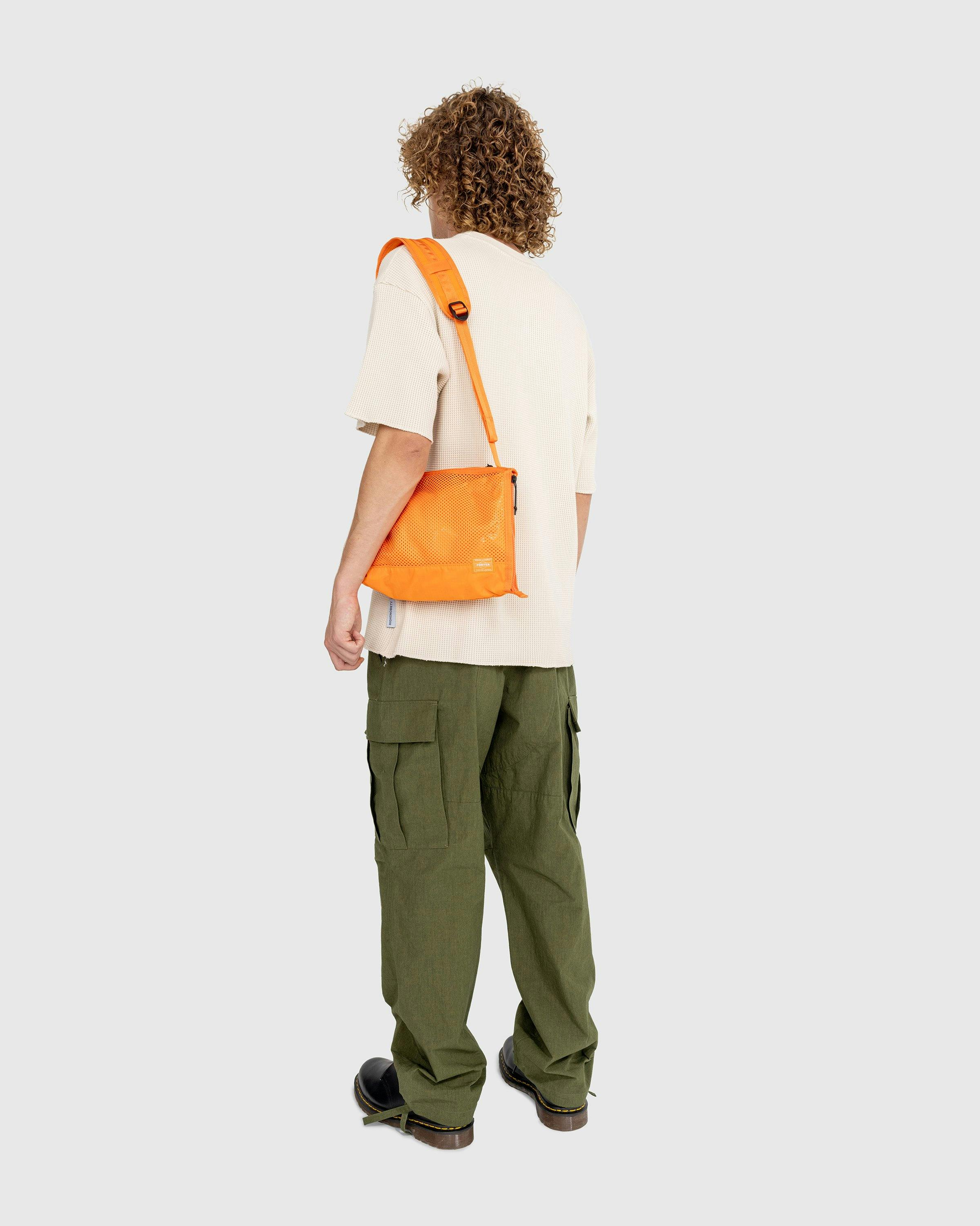 Porter-Yoshida & Co. - Screen Front Side Bag Orange - Accessories - Orange - Image 4