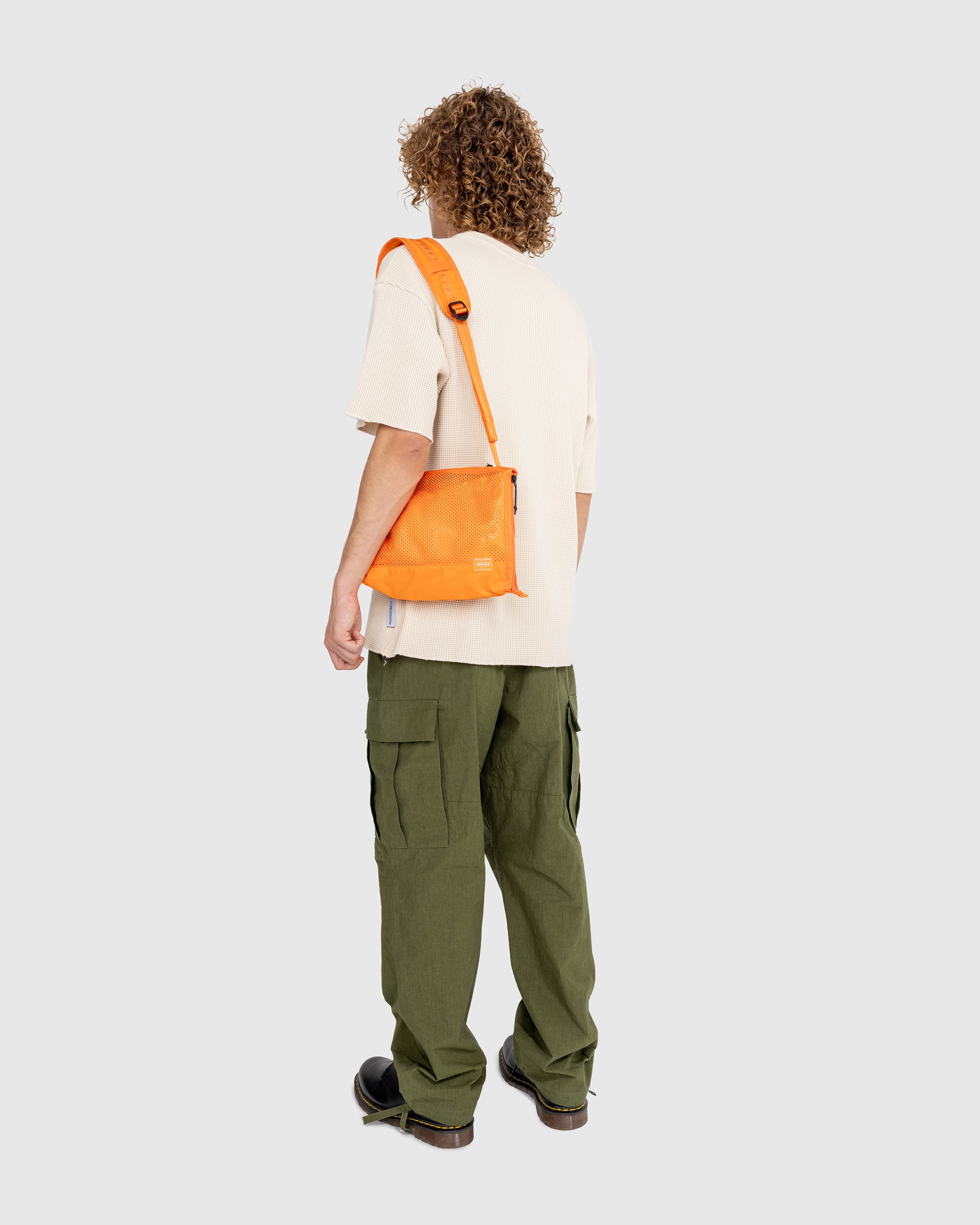 Porter-Yoshida & Co. - Screen Front Side Bag Orange - Accessories - Orange - Image 4