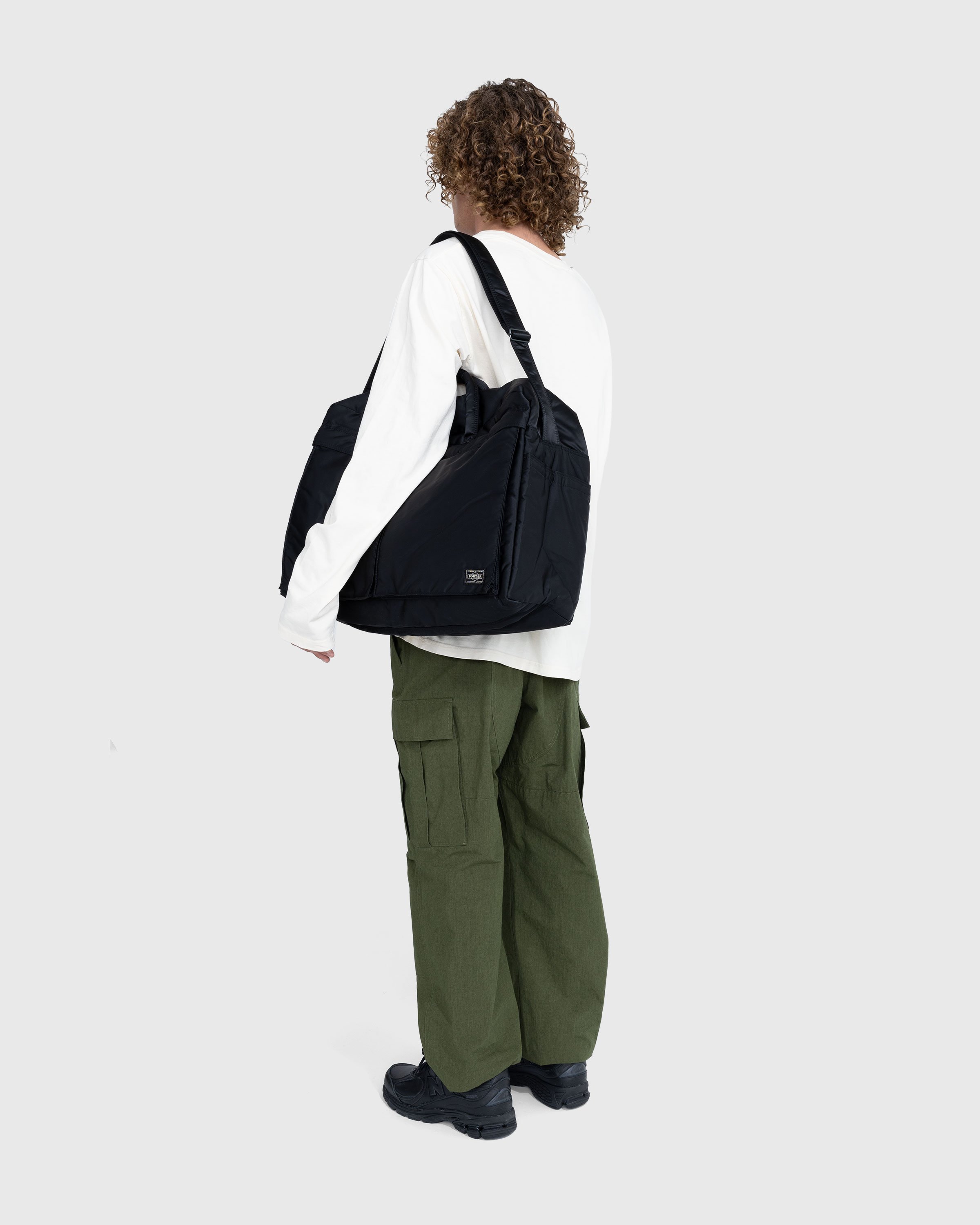 Porter-Yoshida & Co. - TANKER 2WAY DUFFLE BAG (S) - Accessories - Black - Image 4