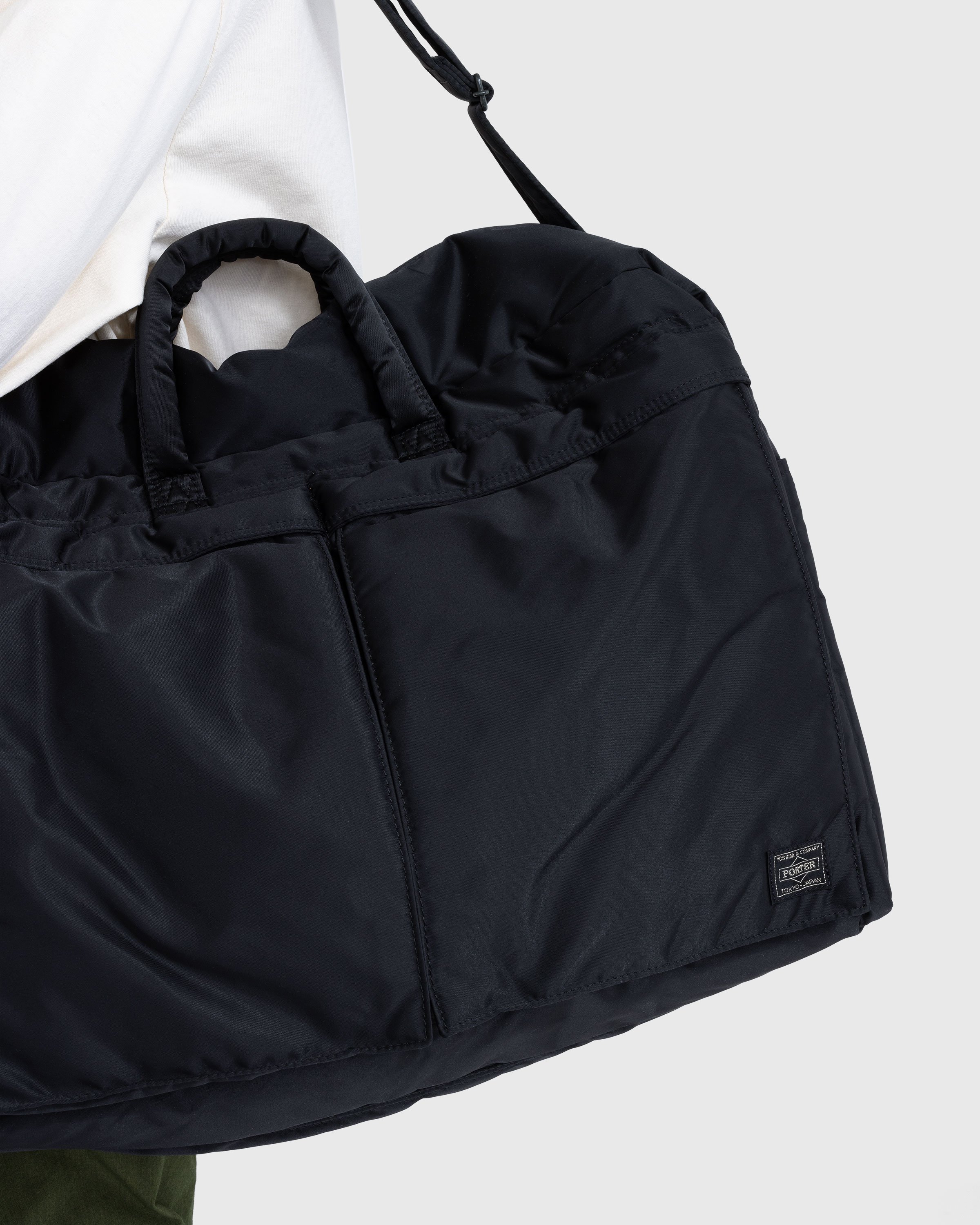 Porter-Yoshida & Co. - TANKER 2WAY DUFFLE BAG (S) - Accessories - Black - Image 5