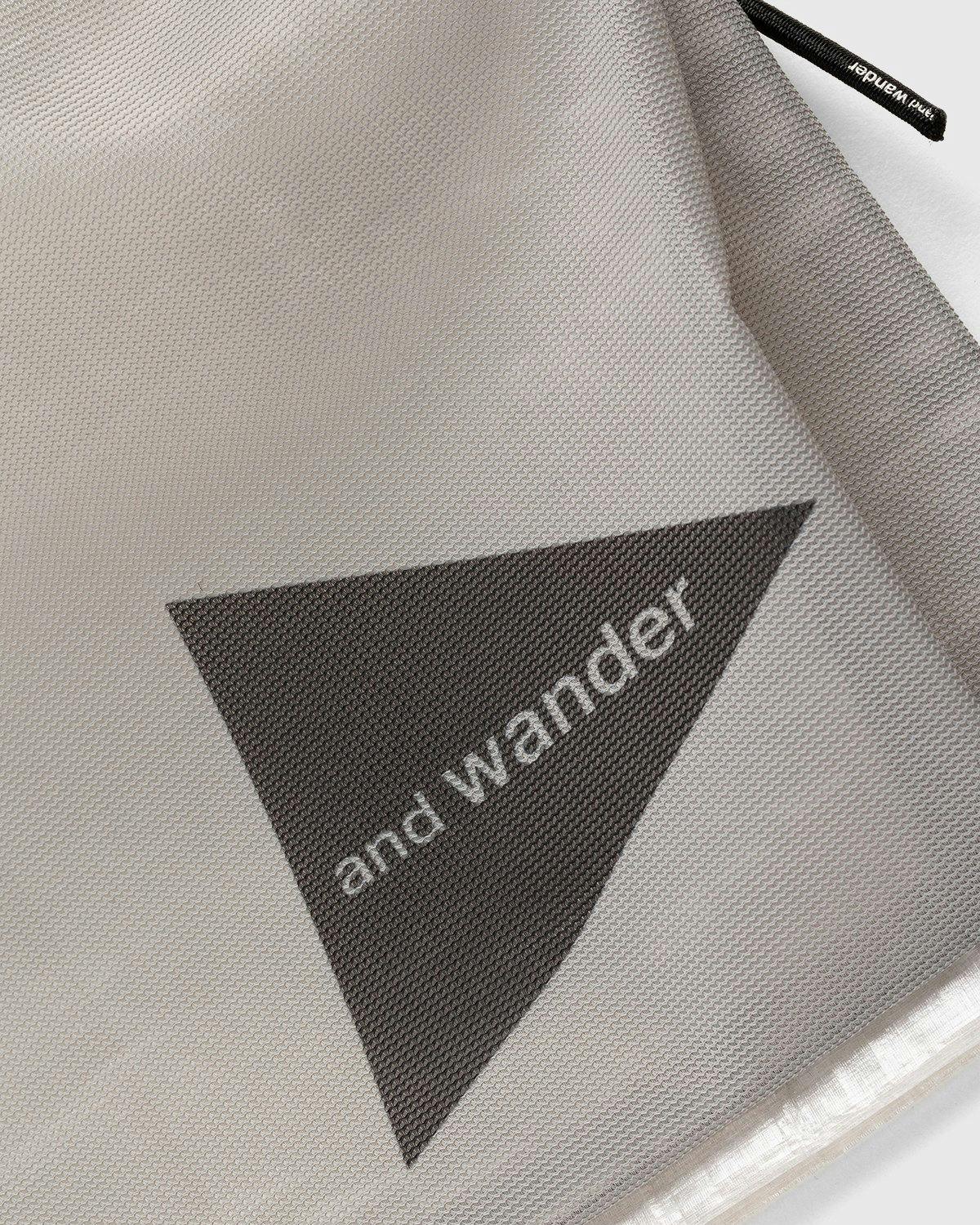 And Wander - Dyneema Sacoche Charcoal - Accessories - Grey - Image 4