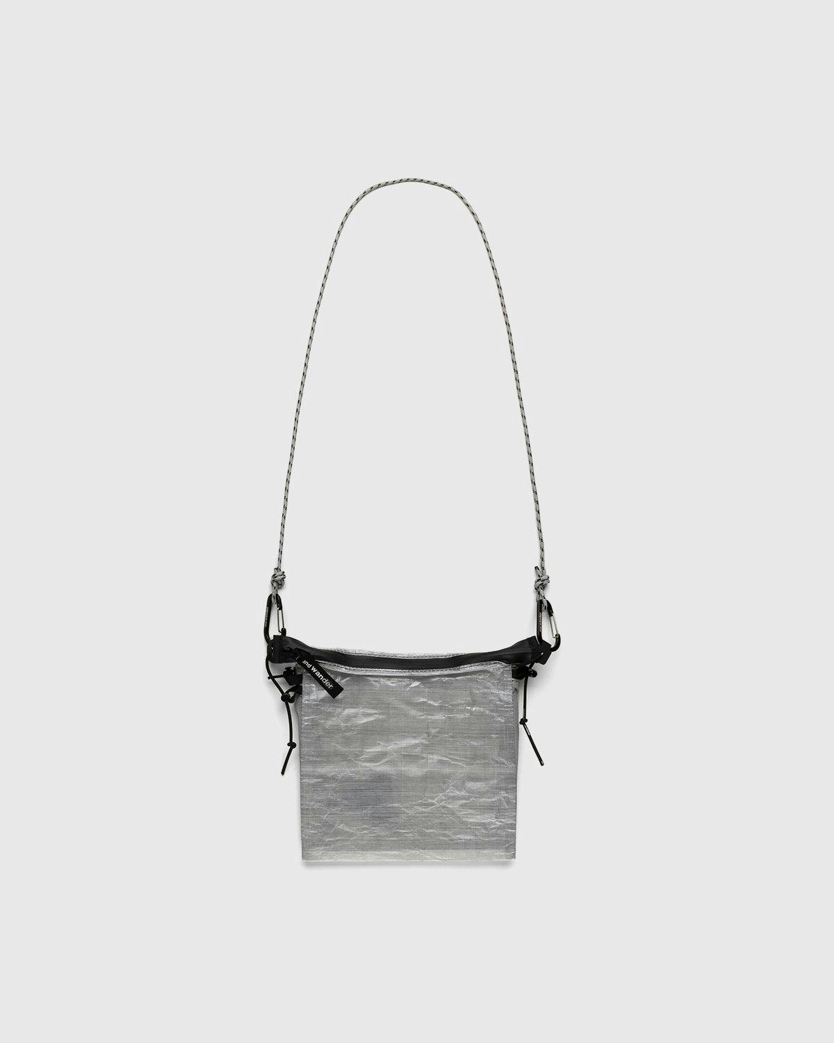 And Wander - Dyneema Sacoche Charcoal - Accessories - Grey - Image 2