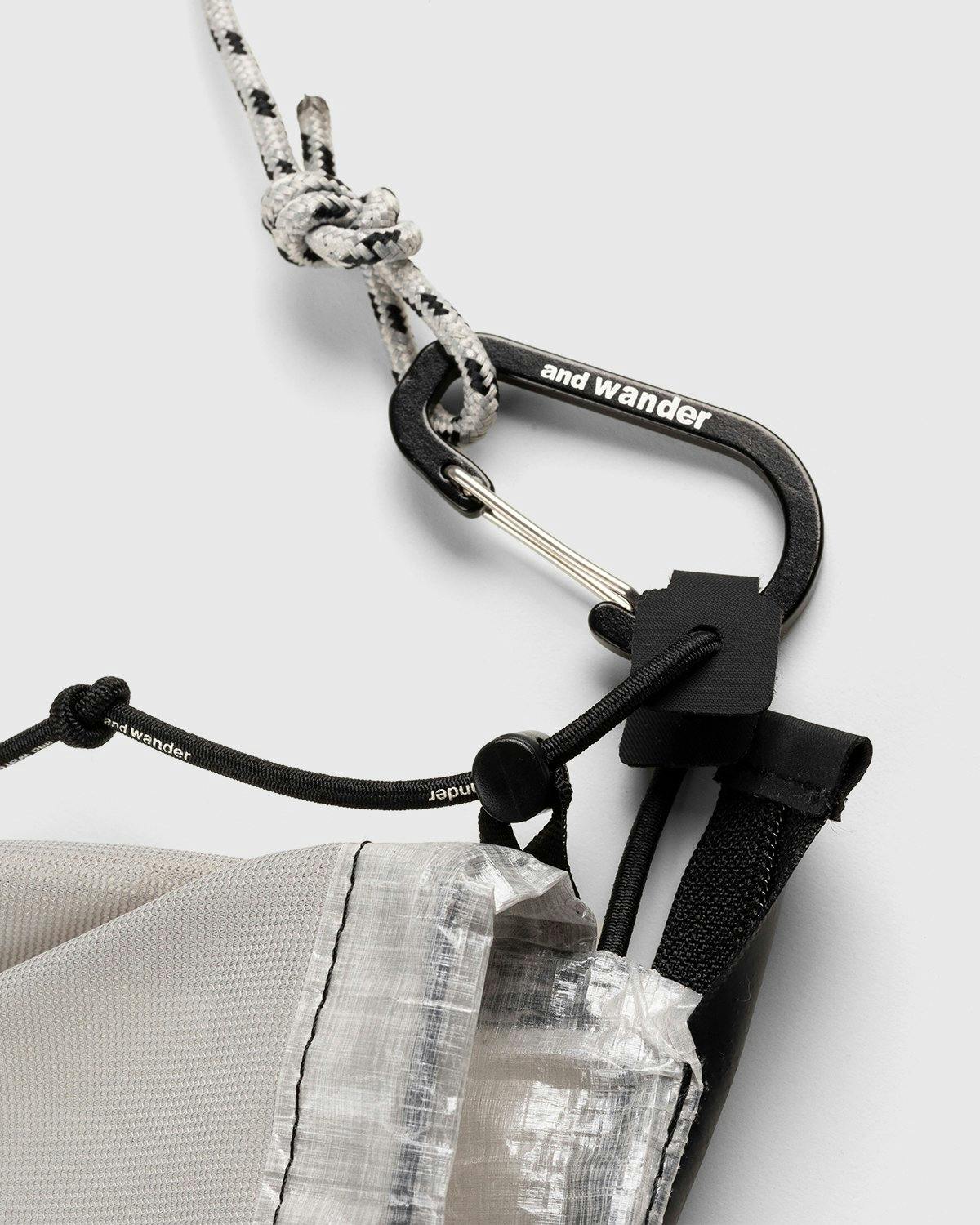 And Wander - Dyneema Sacoche Charcoal - Accessories - Grey - Image 3
