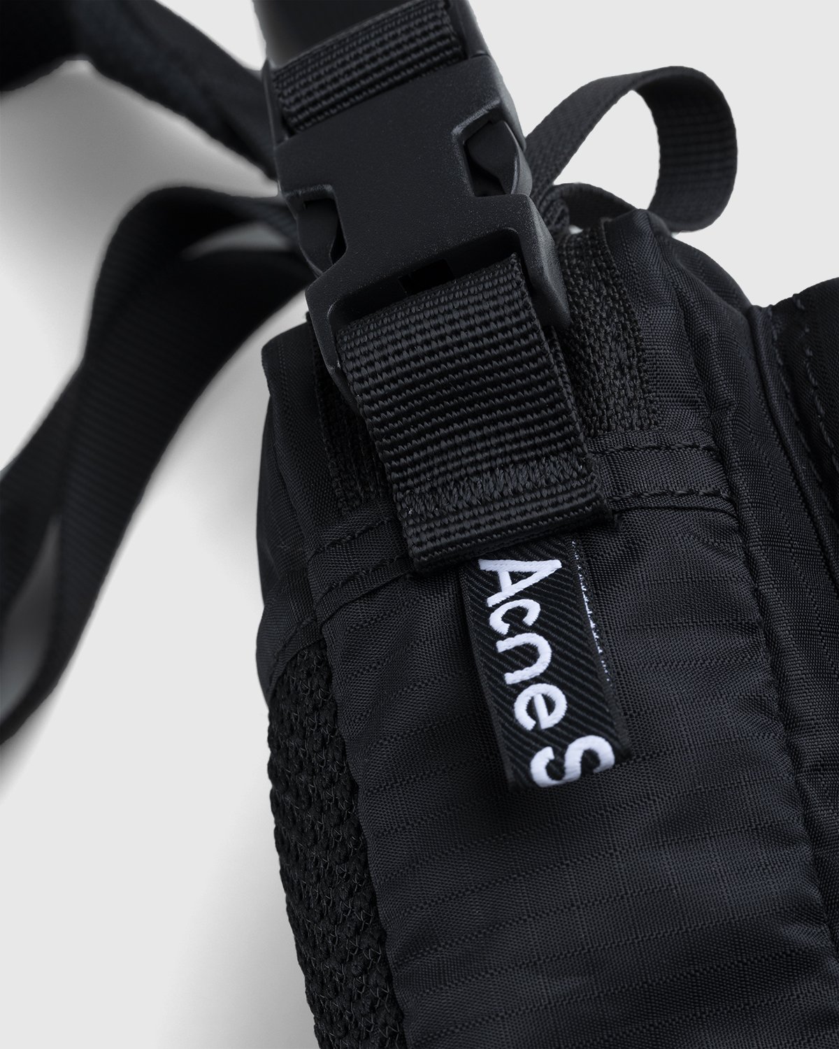Acne Studios - Crossbody Face Bag Black - Accessories - Black - Image 6